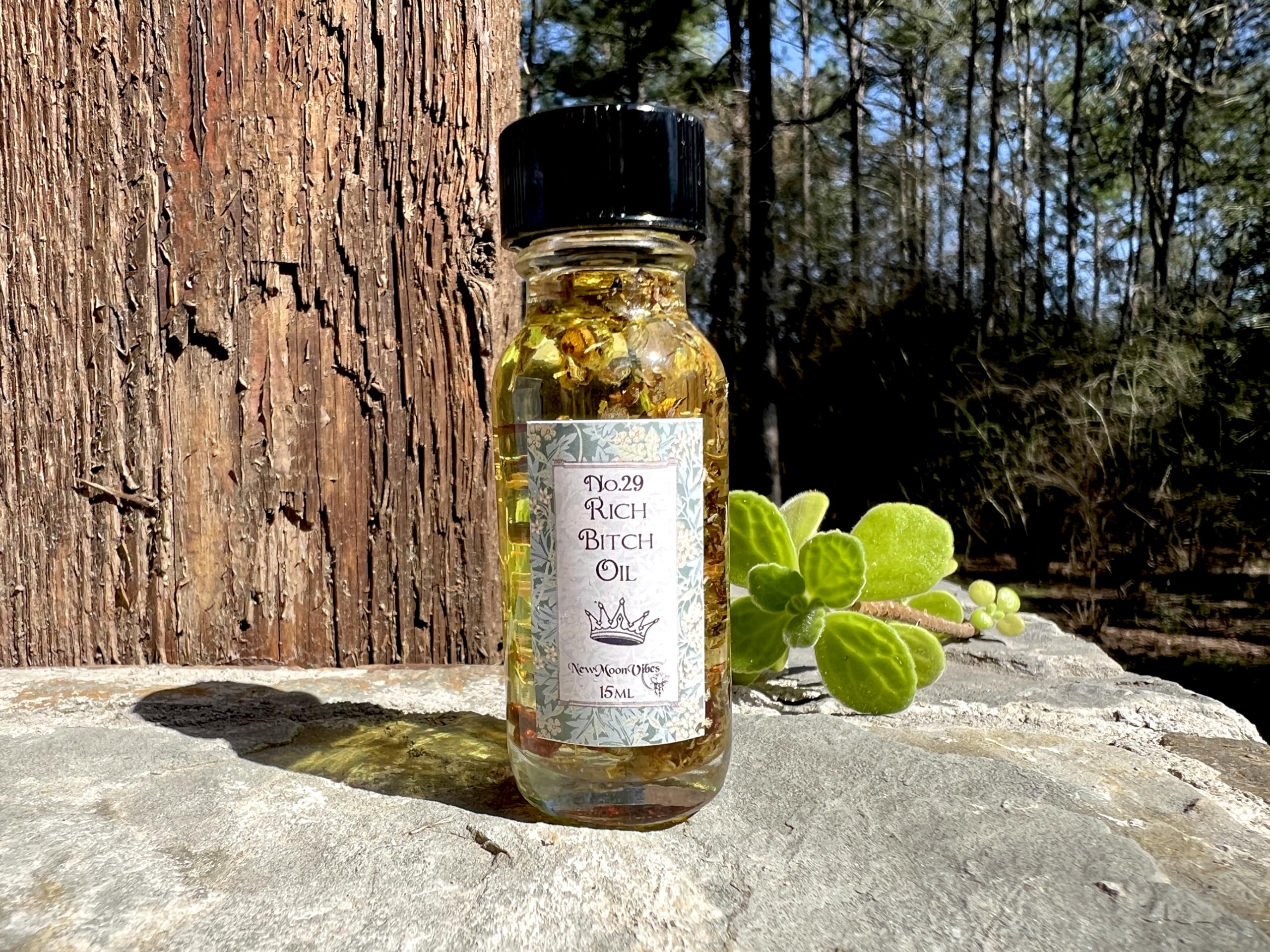 Rich Bitch Oil by New Moon Vibes - Attract Luxury Lavish Lifestyle Abundance Success Wealth THE TUTU FAIRYAu supplements