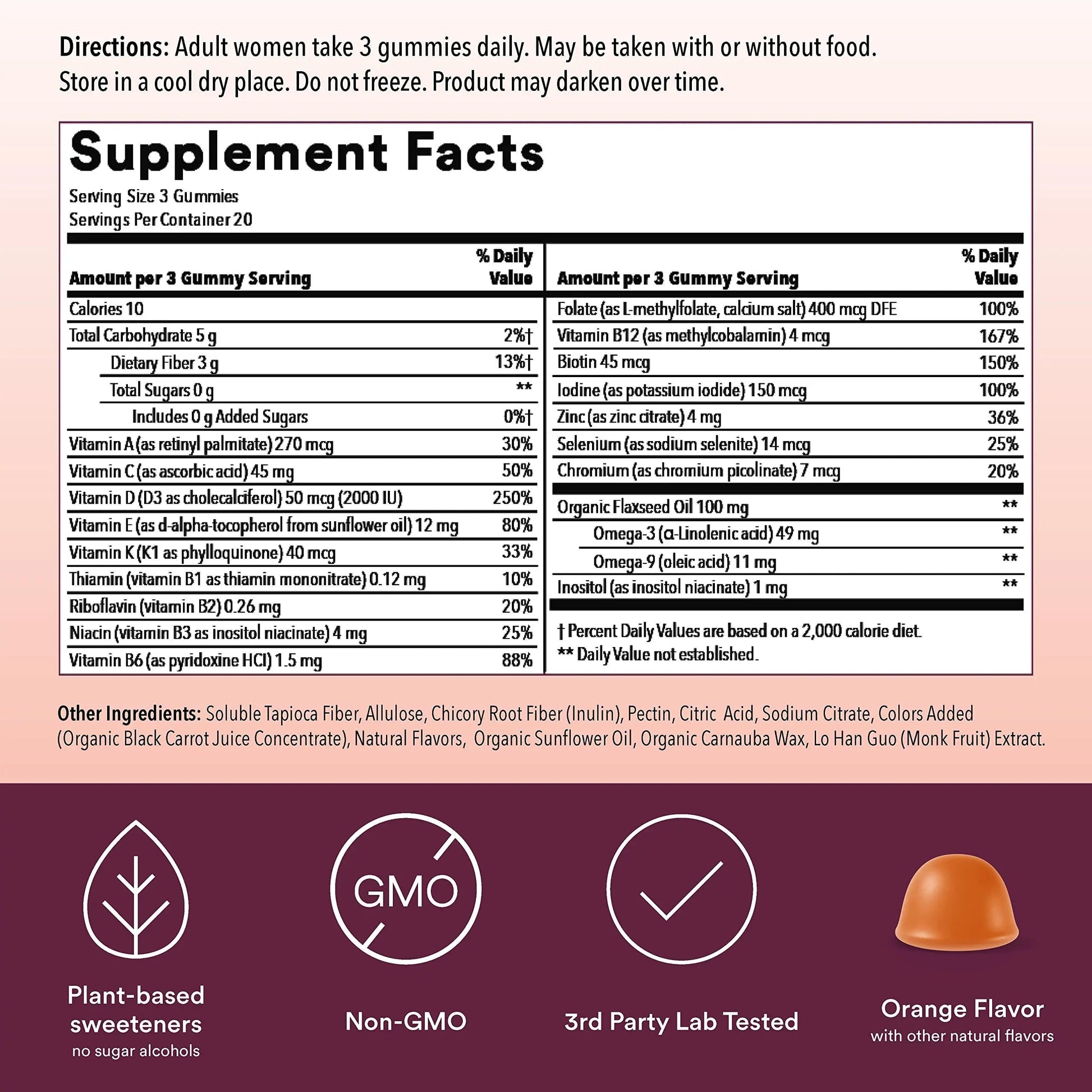 SmartyPants Women's Multivitamin Gummies, Sugar Free: Biotin, Methylfolate, Omega 3 (ALA), Vitamin D & Teen Guy Multivitamin Gummies: Omega 3 Fish Oil (EPA/DHA), Vitamin D3, C, Vitamin B12, B6 SmartyPantsAu supplements