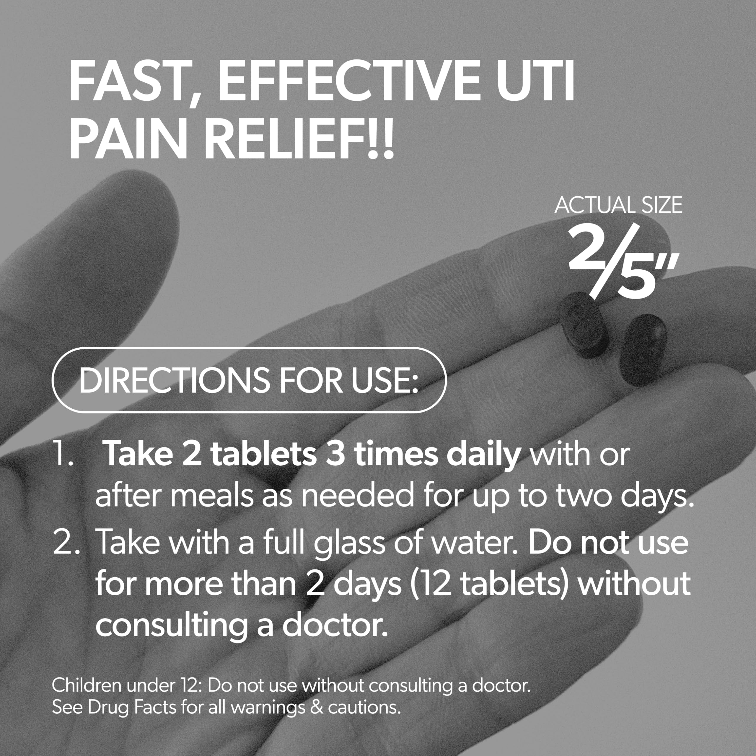 AZO Urinary Pain Relief Maximum Strength | Fast Relief of UTI Pain, Burning & Urgency | Targets Source of Pain | #1 Most Trusted Brand | 48 Tablets AZOAu supplements
