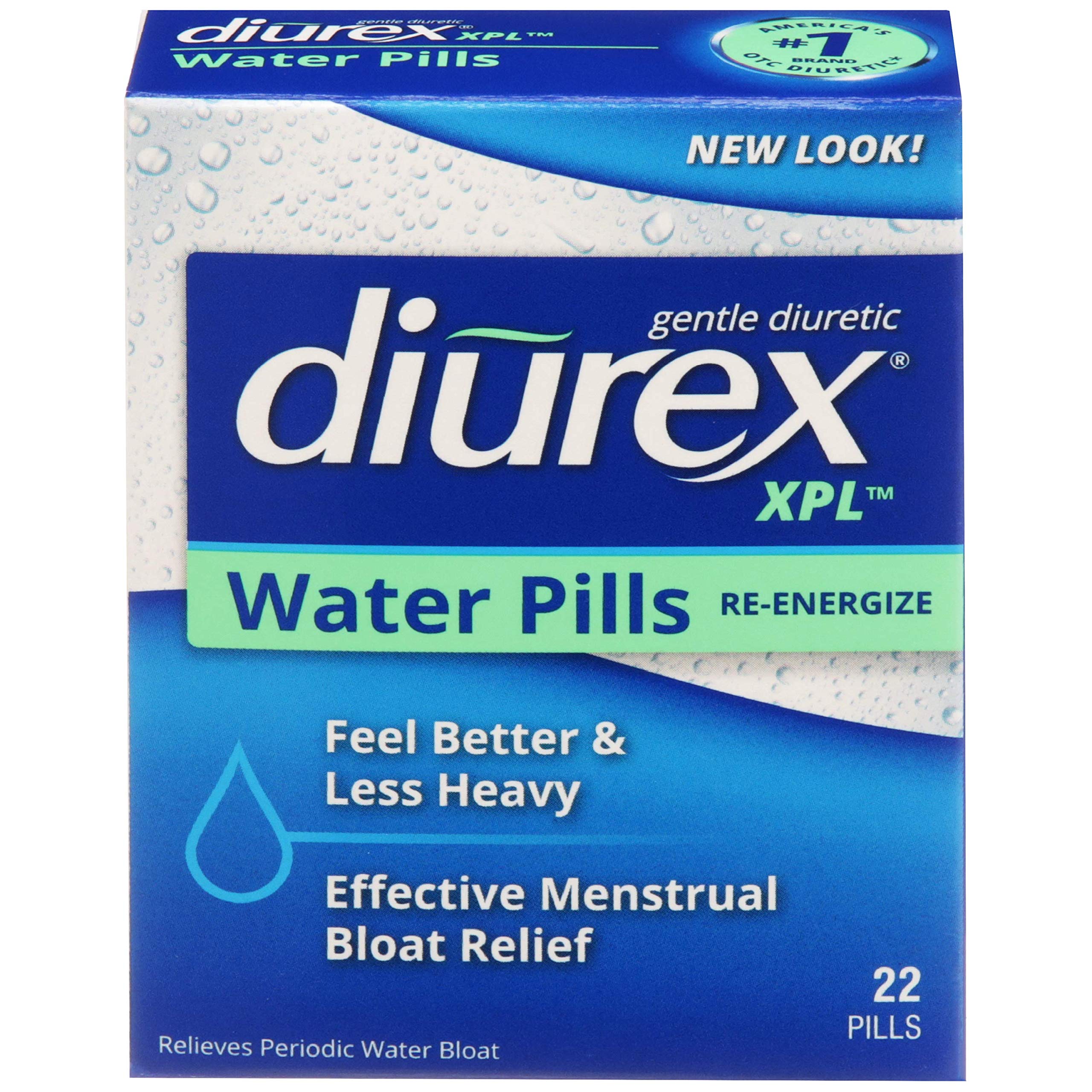 Diurex XPL Re-energizing Water Pills - Relieve Bloating & Fatigue - 22 Count DiurexAu supplements