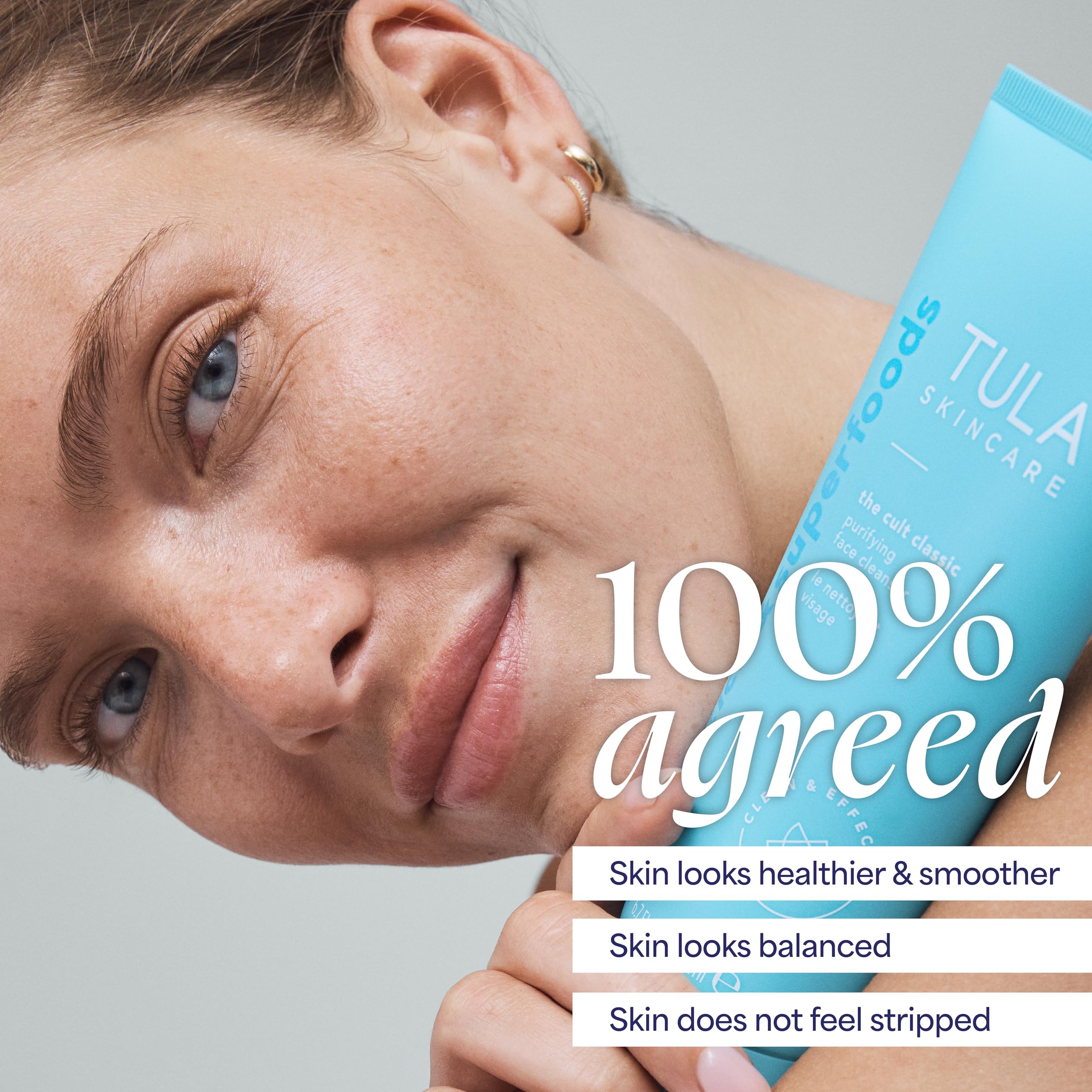 TULA Skin Care The Cult Classic Purifying Face Cleanser (Travel-Size) | Gentle and Effective Face Wash, Makeup Remover, Nourishing and Hydrating | 1.67 oz. TULAAu supplements