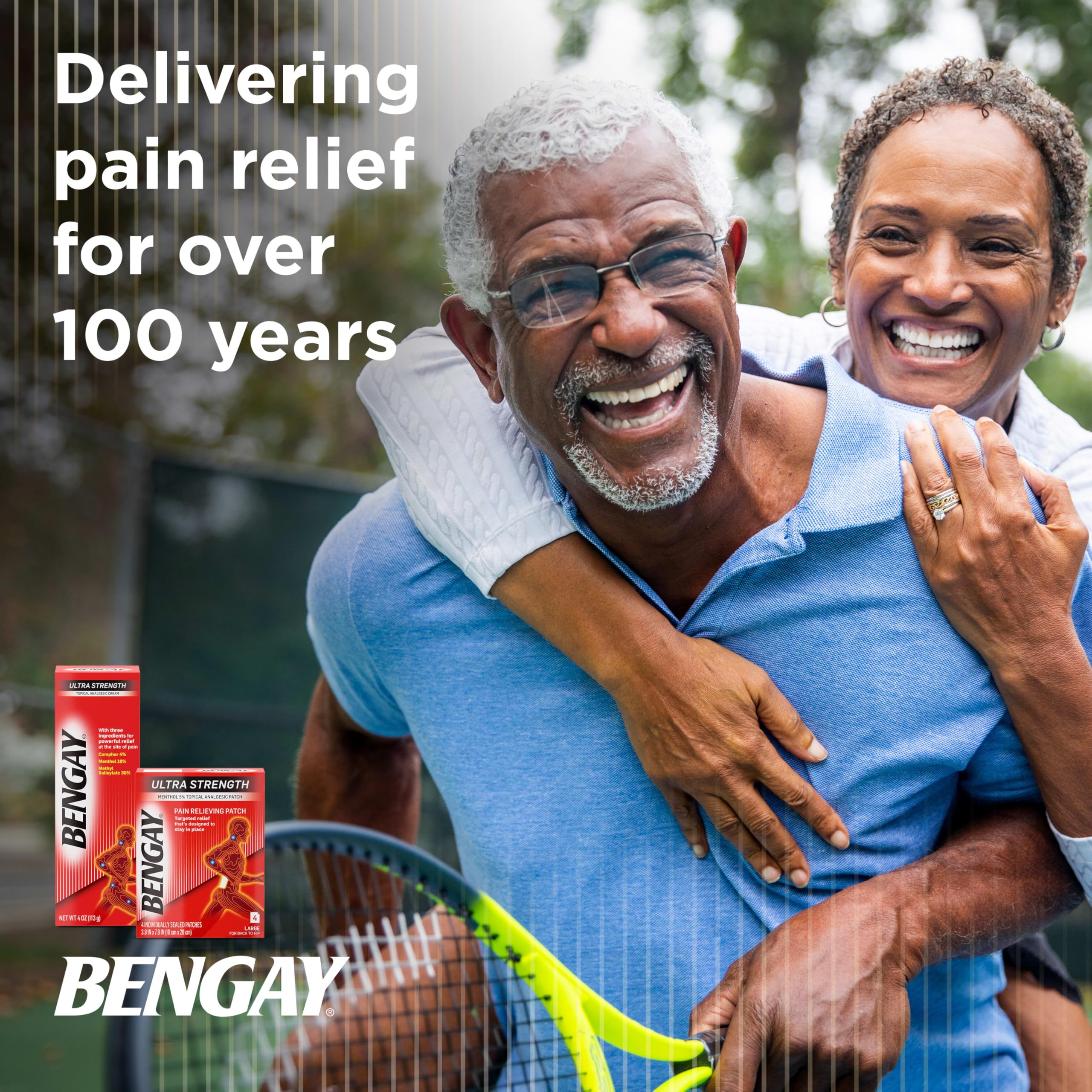 Bengay Ultra Strength Topical Pain Relief Cream, Non-Greasy Topical Analgesic for Minor Arthritis, Muscle, Joint and Back Pain, Camphor, Menthol and Methyl Salicylate, 4 OZ BengayAu supplements