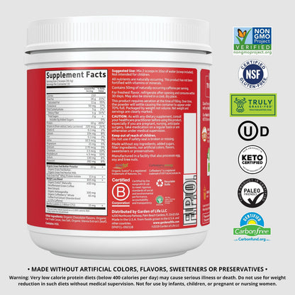 Garden of Life Dr. Formulated Keto Fit Weight Loss Shake - Chocolate Powder, 10 Servings Garden of LifeUS supplements