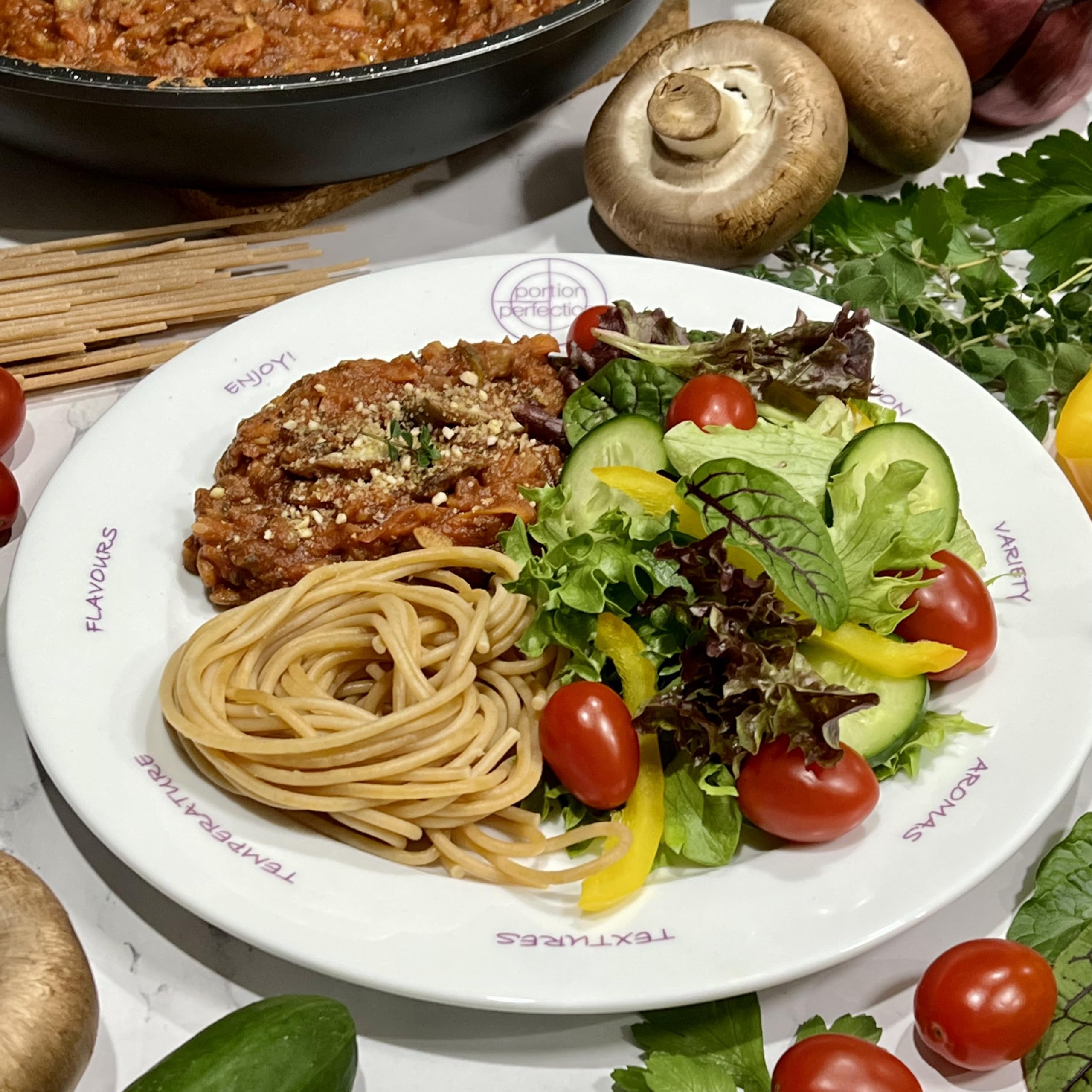 Portion Perfection Melamine 2 Pack 10” Portion Plates for Adults with Low Calorie Meal Plan Portion PerfectionAu supplements