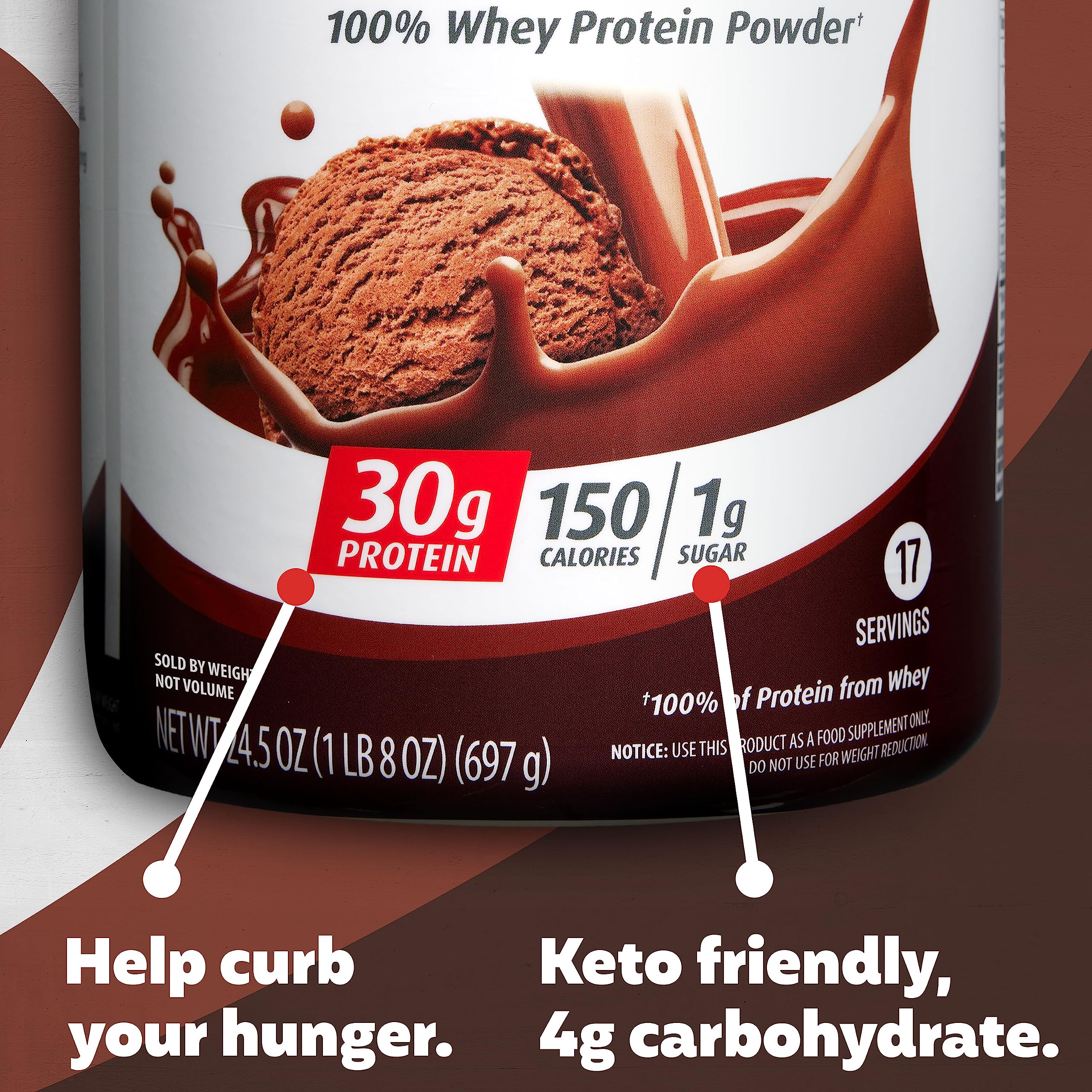 Premier Protein Powder, Chocolate Milkshake, 30g Protein, 1g Sugar, 100% Whey Protein Premier ProteinUS supplements