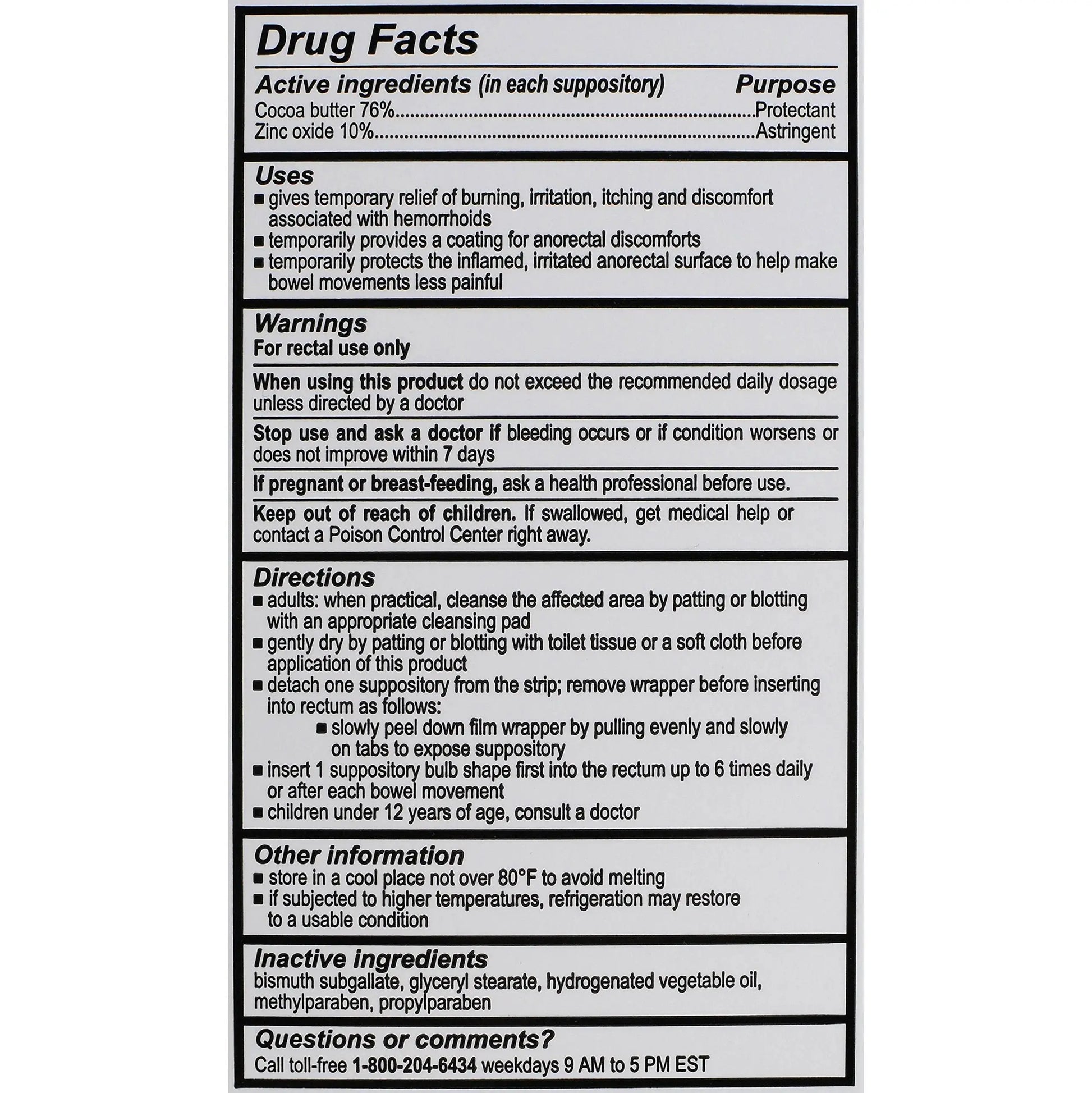 Calmol 4 Hemorrhoidal Suppositories with Soothing Natural Ingredients, 24 Count Calmol 4Au supplements