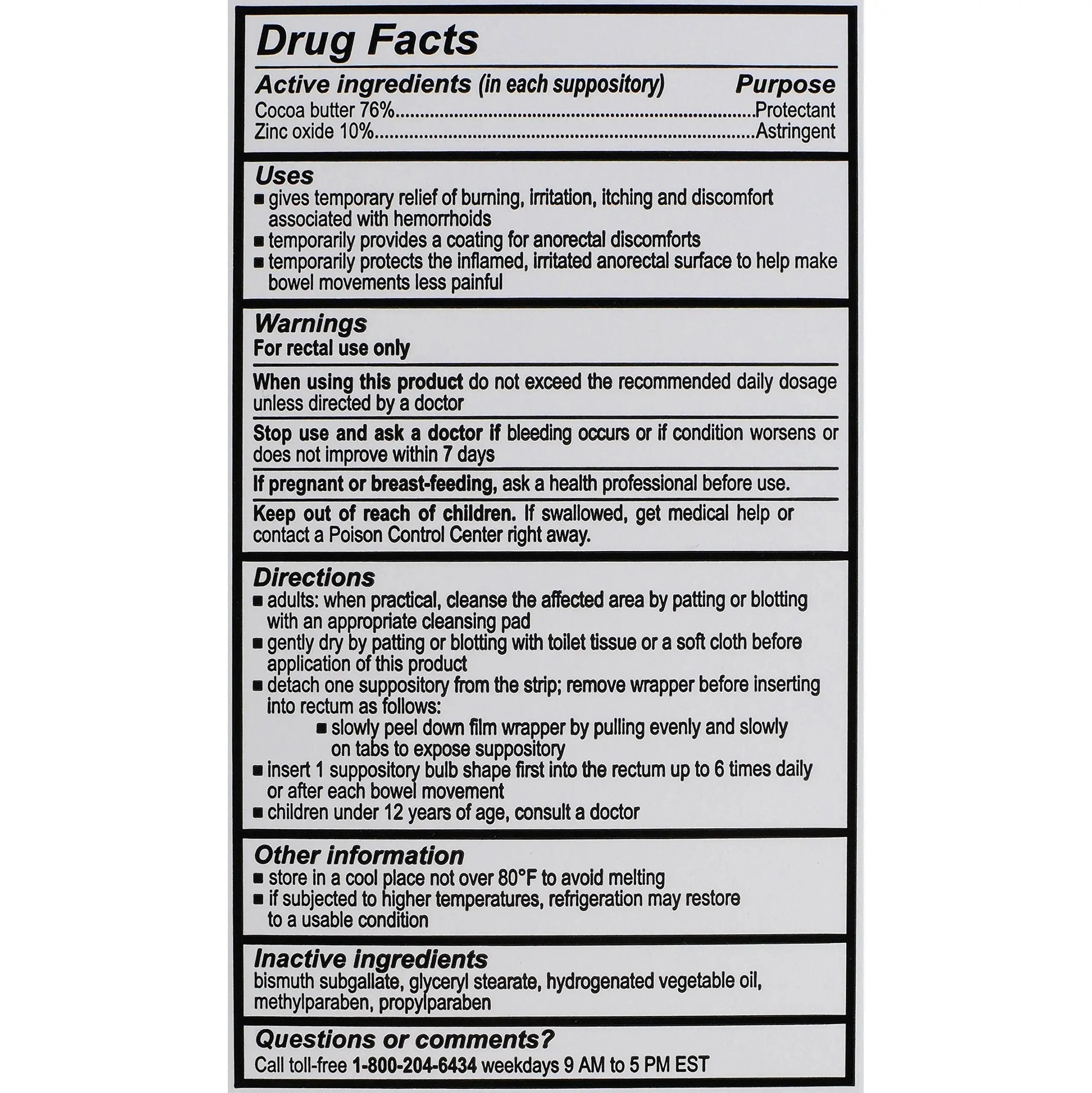 Calmol 4 Hemorrhoidal Suppositories with Soothing Natural Ingredients, 24 Count Calmol 4Au supplements
