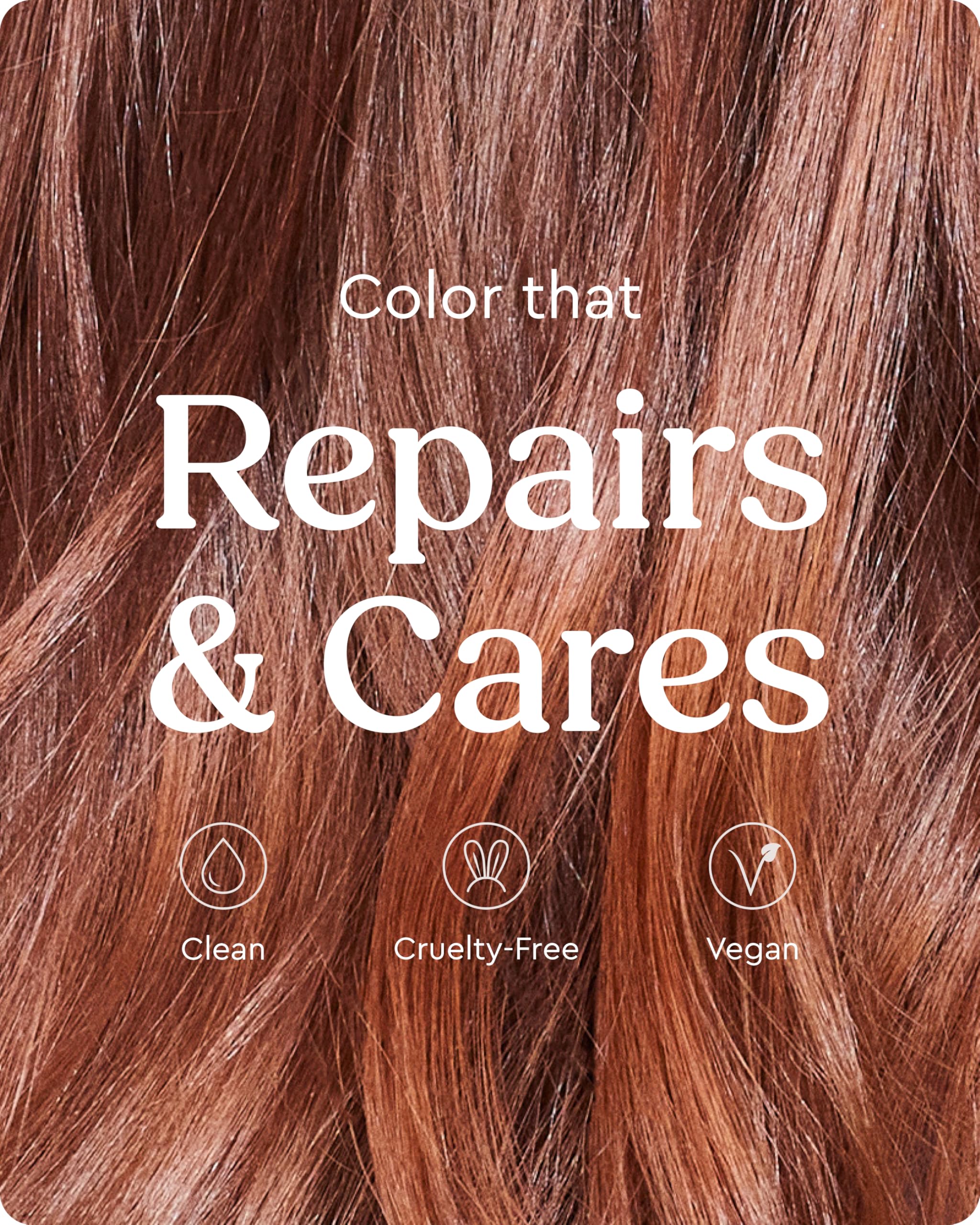 Glaze Color Conditioning Gloss - Tinted Moisturizer for Brown or Red Hair, Boosts Color and Shine, Repairs Damage - Auburn Spice, 6.4 oz glazeAu supplements