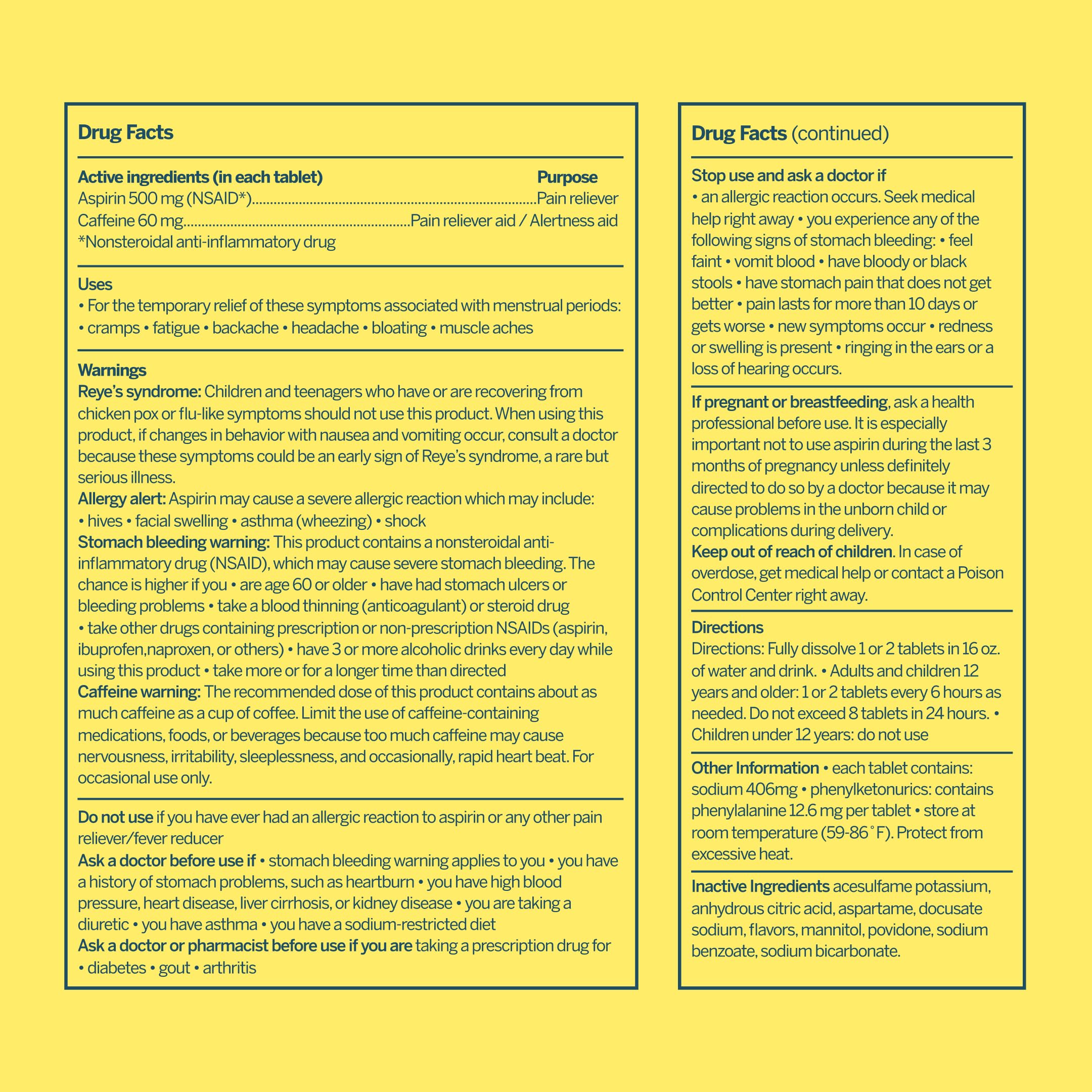 Gemma Cut The Cramp - Fast Menstrual Cramp & Period Pain Relief - Multi-Symptom Formula Treats Menstrual Cramps, Fatigue, Bloating, Headache in 15 Minutes GemmaAu supplements