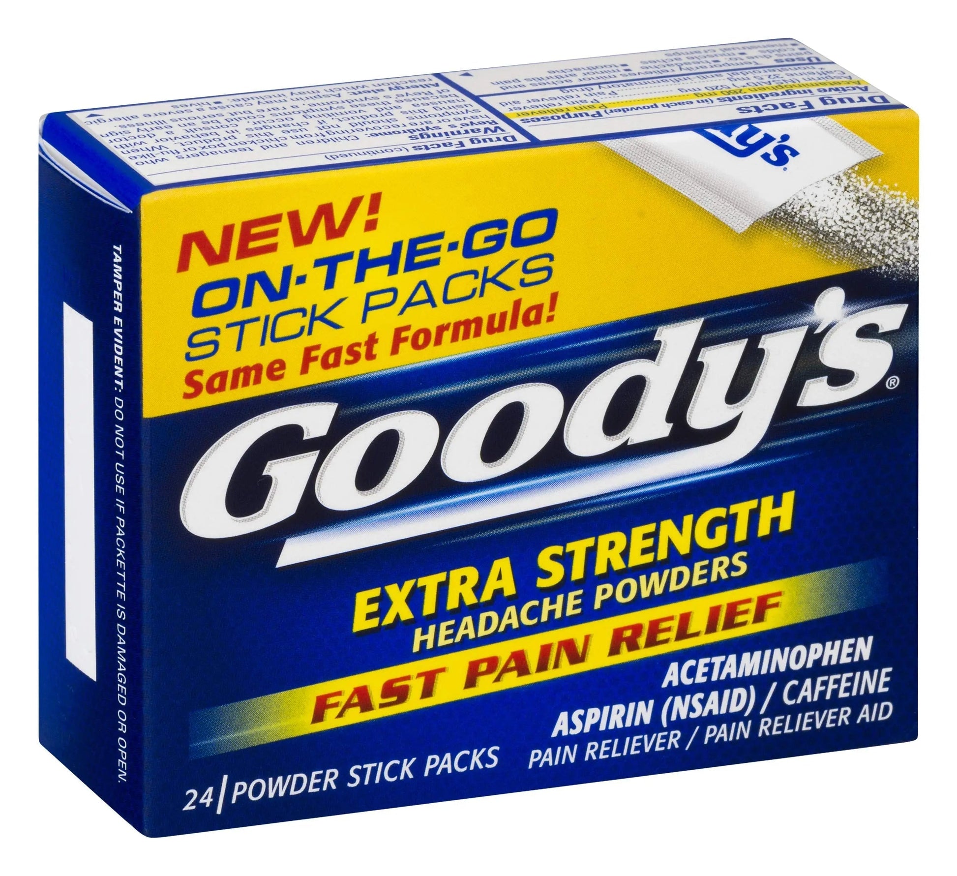 Goody's Extra Strength Powders | Fast Pain Relief | Aspirin & Caffeine | 24 Count Goody'sAu supplements