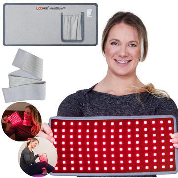LOOKEE HealGlow Pro Medical Infrared & Red-Light Therapy Belt - LED Technology - 60W Powerful LOOKEEAu supplements
