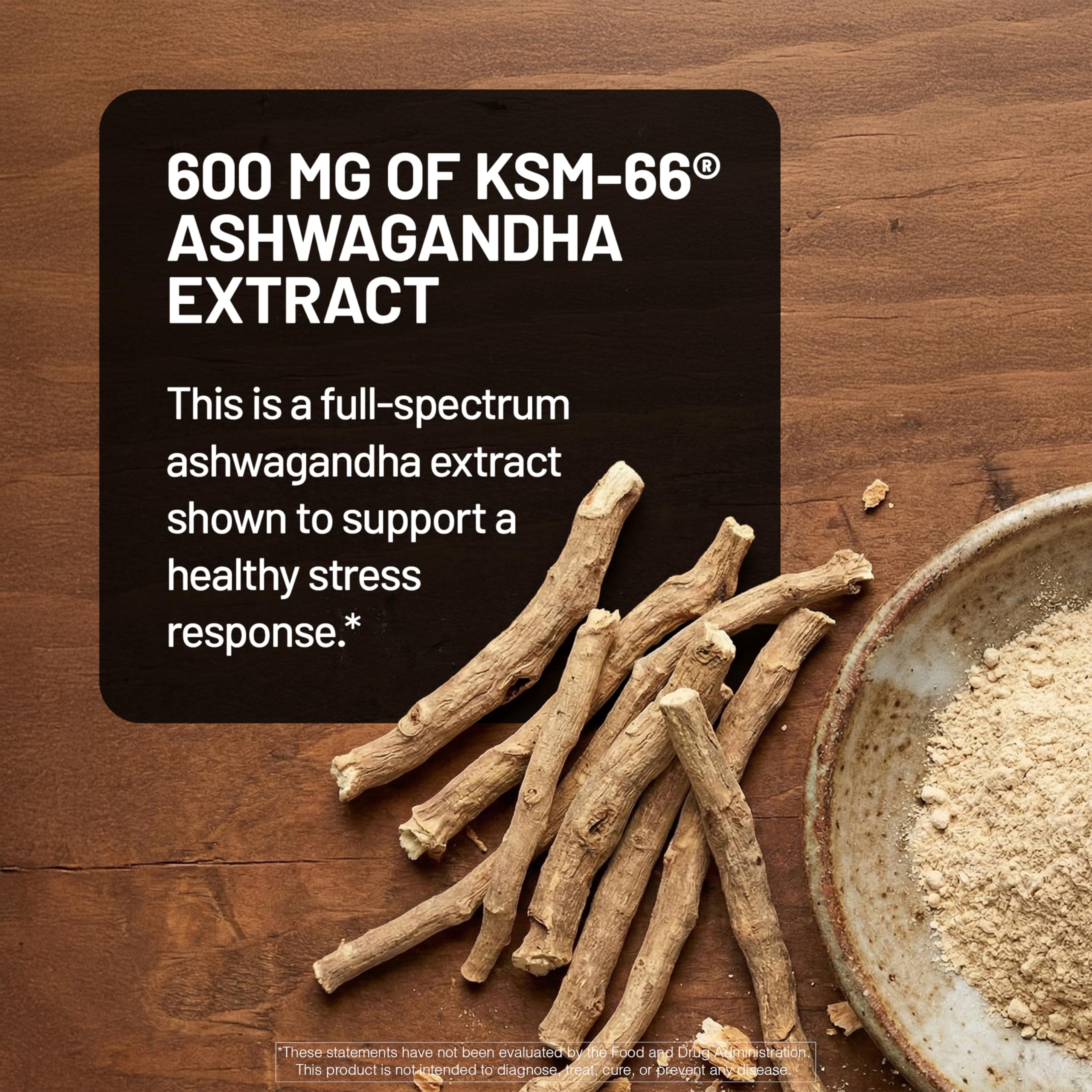 NatureWise Ashwagandha for Stress - With KSM-66 Extract, GABA, L-Theanine, Rhodiola Rosea - Herbal Mood & Sleep Support - Vegan, Non-GMO, Gluten-Free - 60 Capsules[1-Month Supply] NatureWiseAu supplements