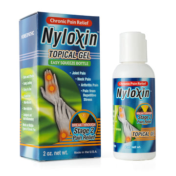 Nyloxin Easy Squeeze Bottle Arthritis Pain Relief Gel, Back Pain Relief, Neuropathy Pain Relief, Nerve Pain Relief, Knee Pain Relief, Foot Pain Relief, Muscle Pain Relief, Joint Pain Relief (2 oz) NyloxinAu supplements