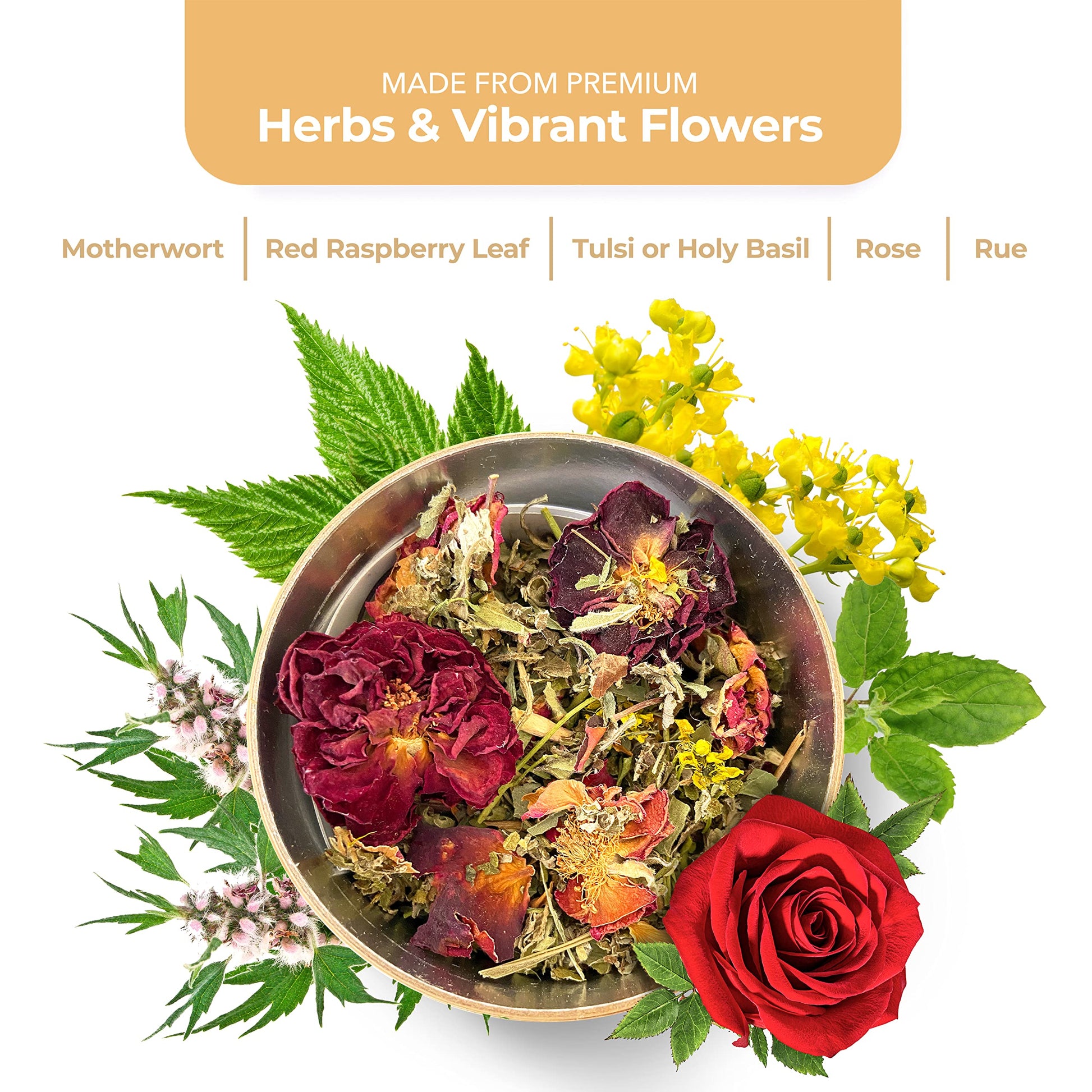 Yoni Steam Herbs Creativity Blend, Receptivity & Fertility Yoni Herbs for Cleansing and Toning LeiamoonAu supplements