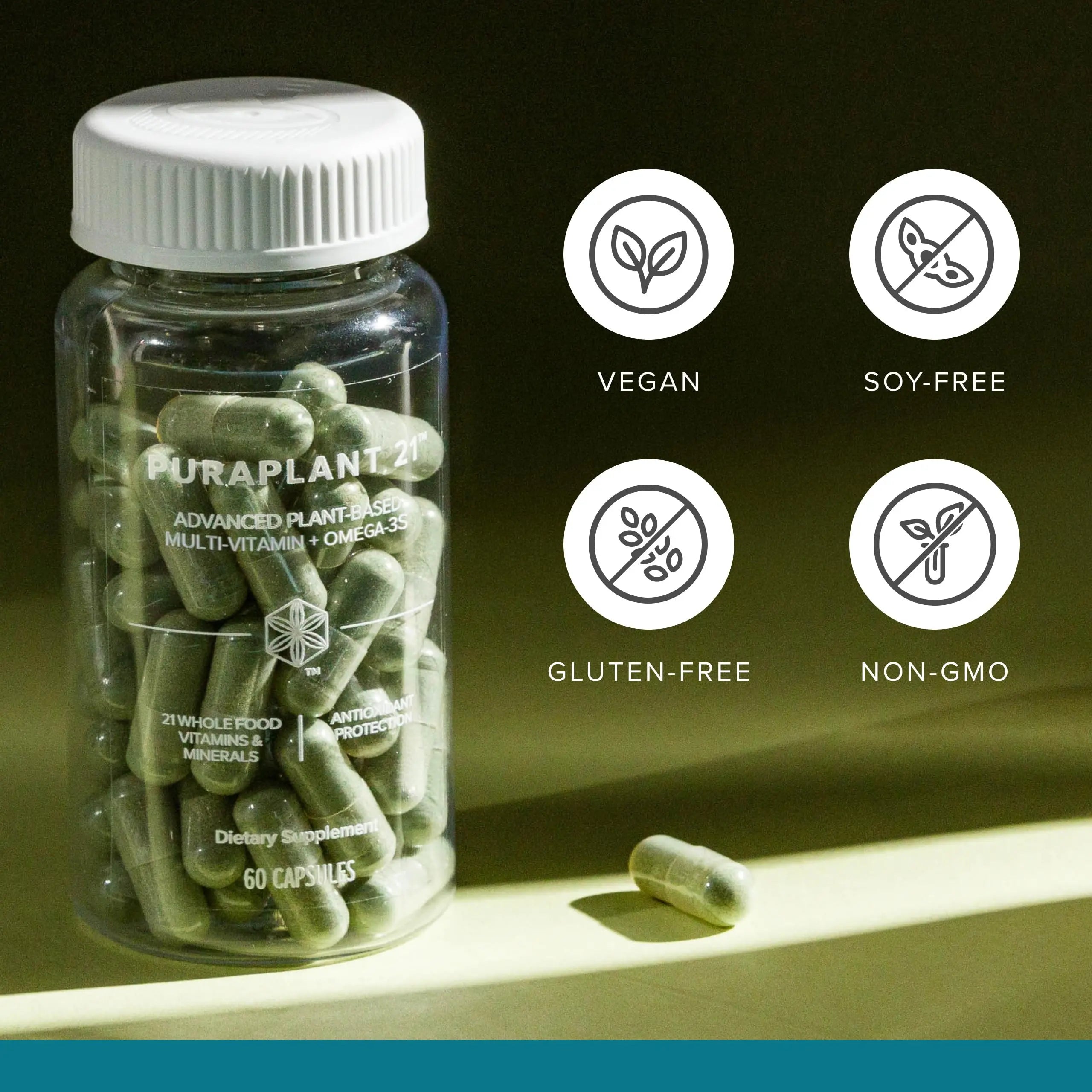Isagenix PuraPant 21 - Advanced Plant-Based Daily Multi-Vitamin Sourced from Organic Fruits and Vegetables IsagenixAu supplements