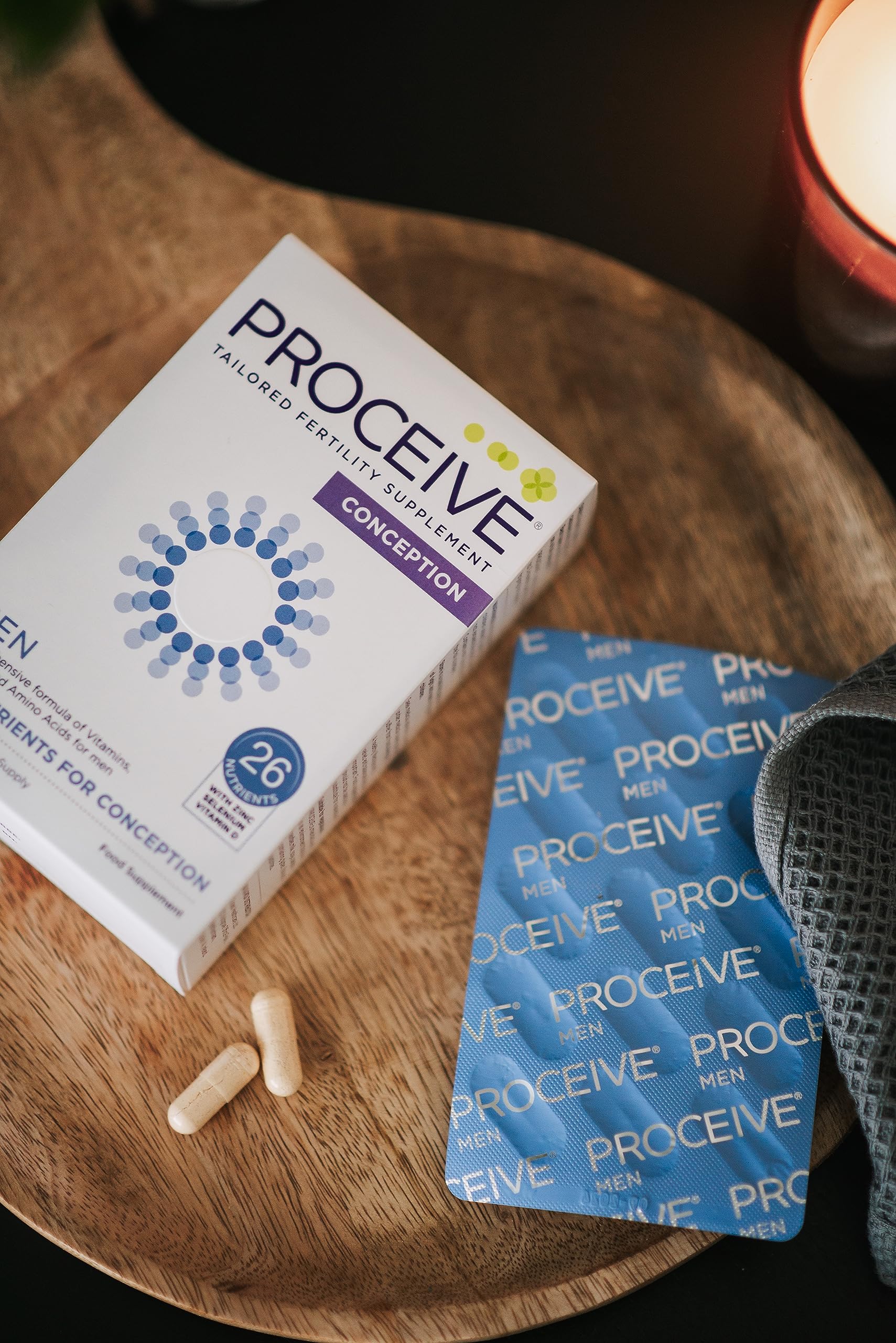 Proceive® Men Fertility Supplement for Conception - Vitamins & Minerals for Men Trying ProceiveUS supplements