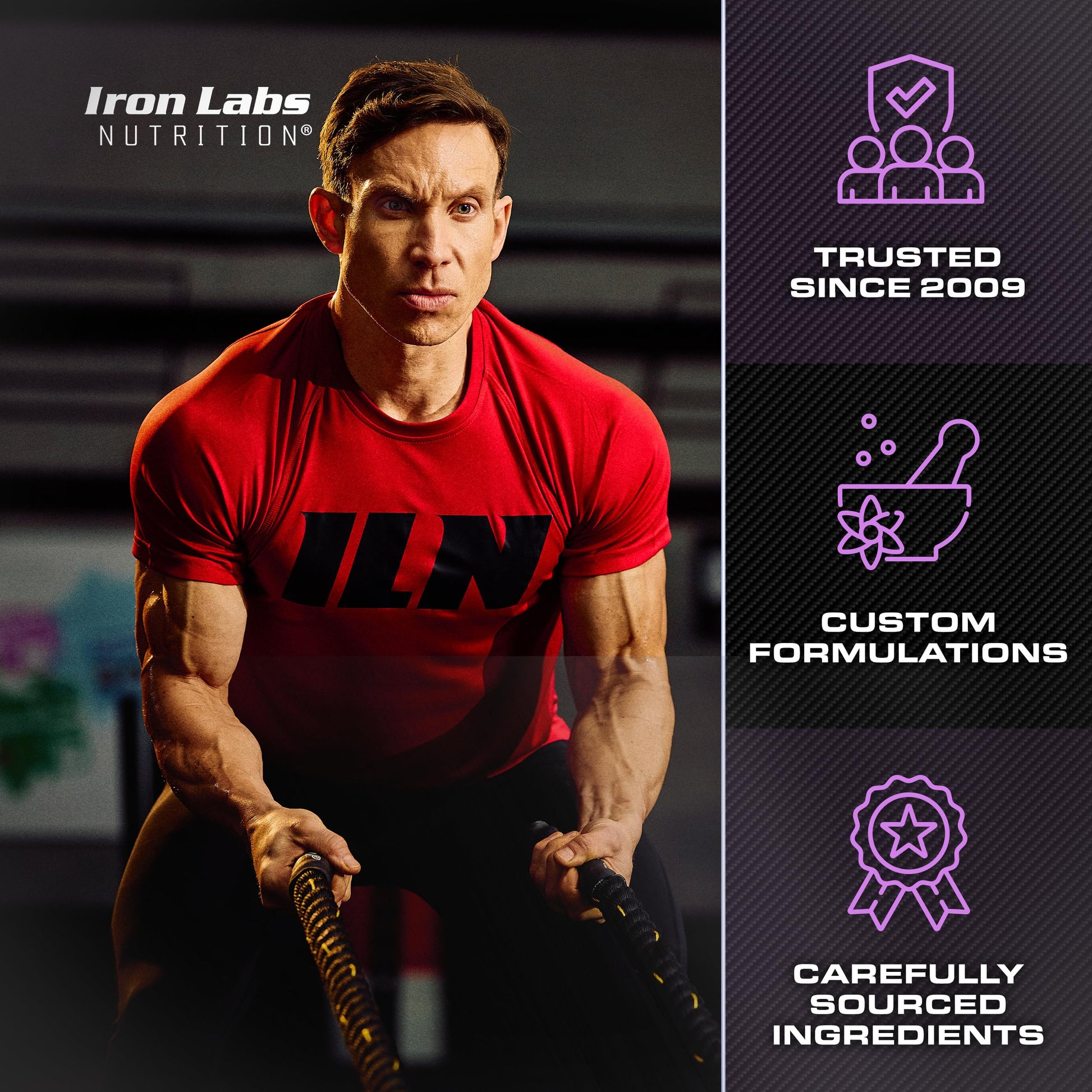 Iron Labs Nutrition PCT Xtreme - PCT Supplement for Men - 30 Day Course - Post Cycle Support Booster (80 Capsules) Iron Labs NutritionAu supplements