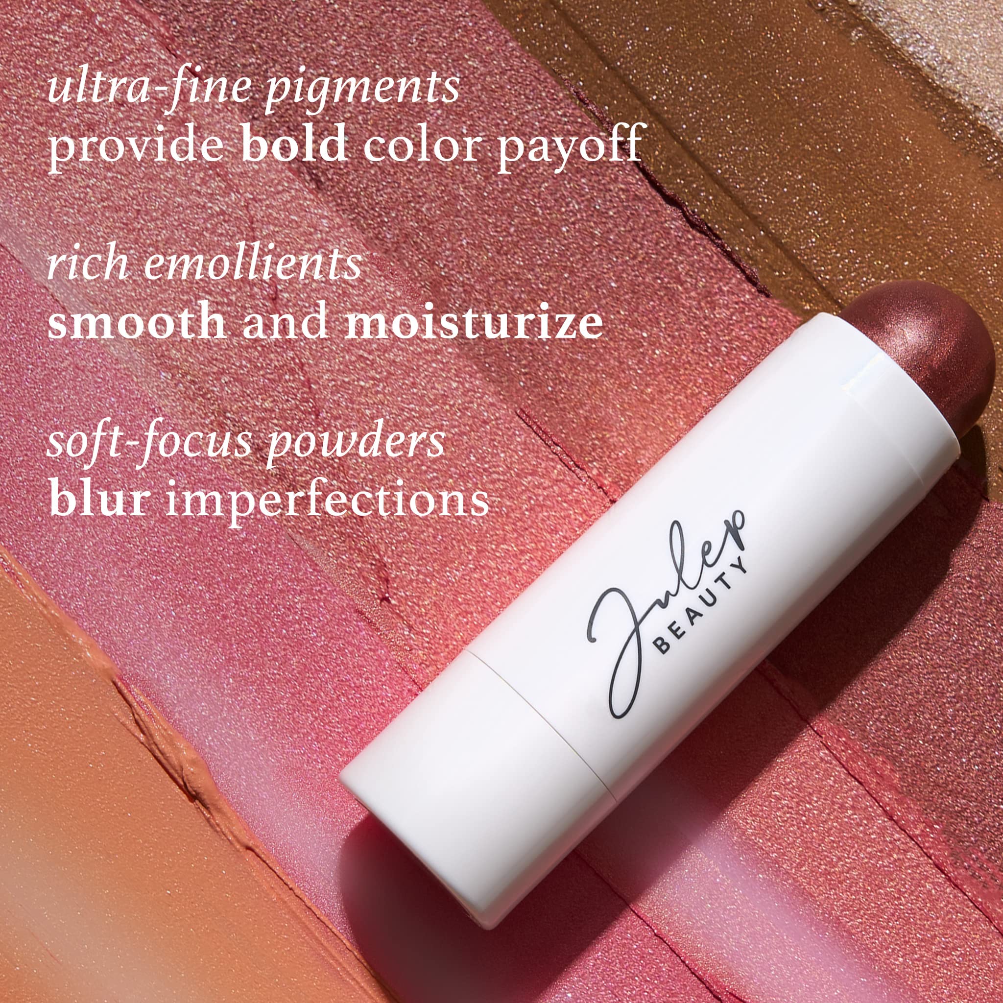 Julep Skip The Brush Cream to Powder Blush Stick - Muted Mauve - Blendable and Buildable Color - 2-in-1 Blush and Lip Makeup Stick JulepAu supplements