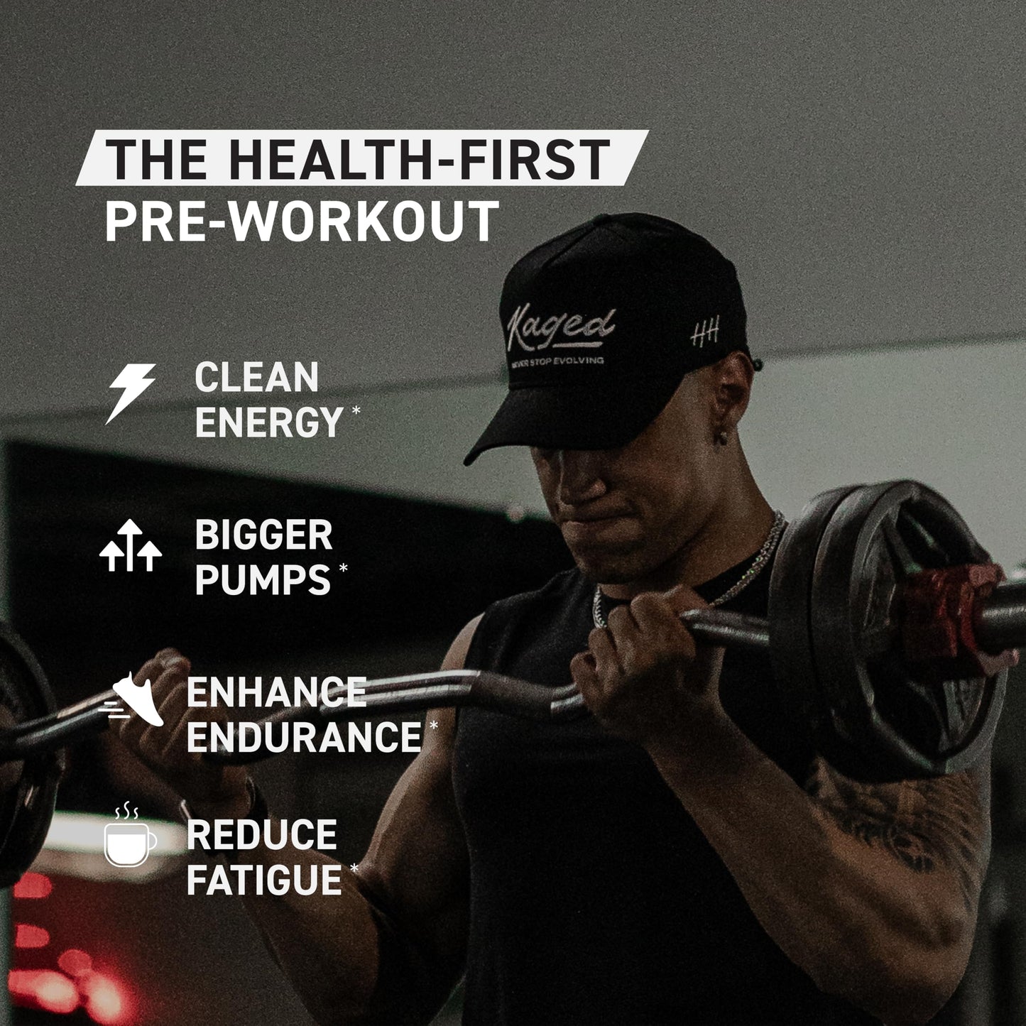 Kaged Stimulant Free Pre Workout Powder | Fruit Punch | Pre-Kaged | Formulated with Creatine, Beta Alanine | No Jitters | 20 Servings KagedUS supplements