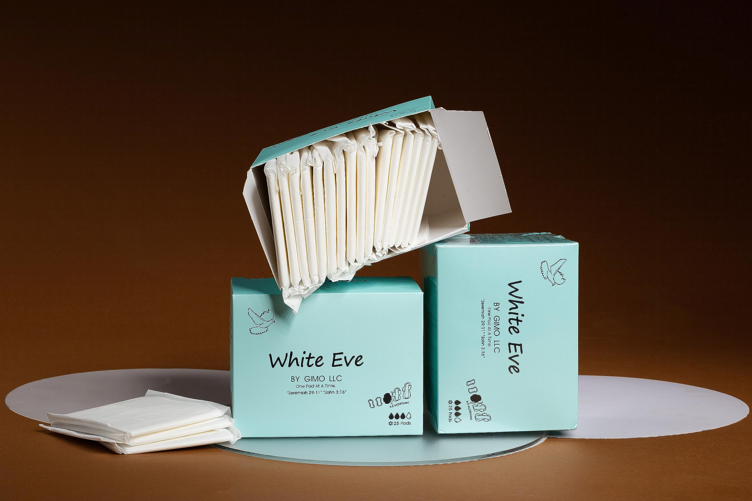 WHITE EVE Sanitary Pad Ultra Thin Sanitary Pads for Women with Fast Absorption and Leak Guard WHITE EVEAu supplements