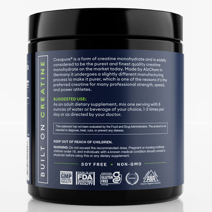 CREA SUPPS Premium Creapure Creatine Monohydrate Powder | Pure, Vegan, Keto CREA SUPPSUS supplements