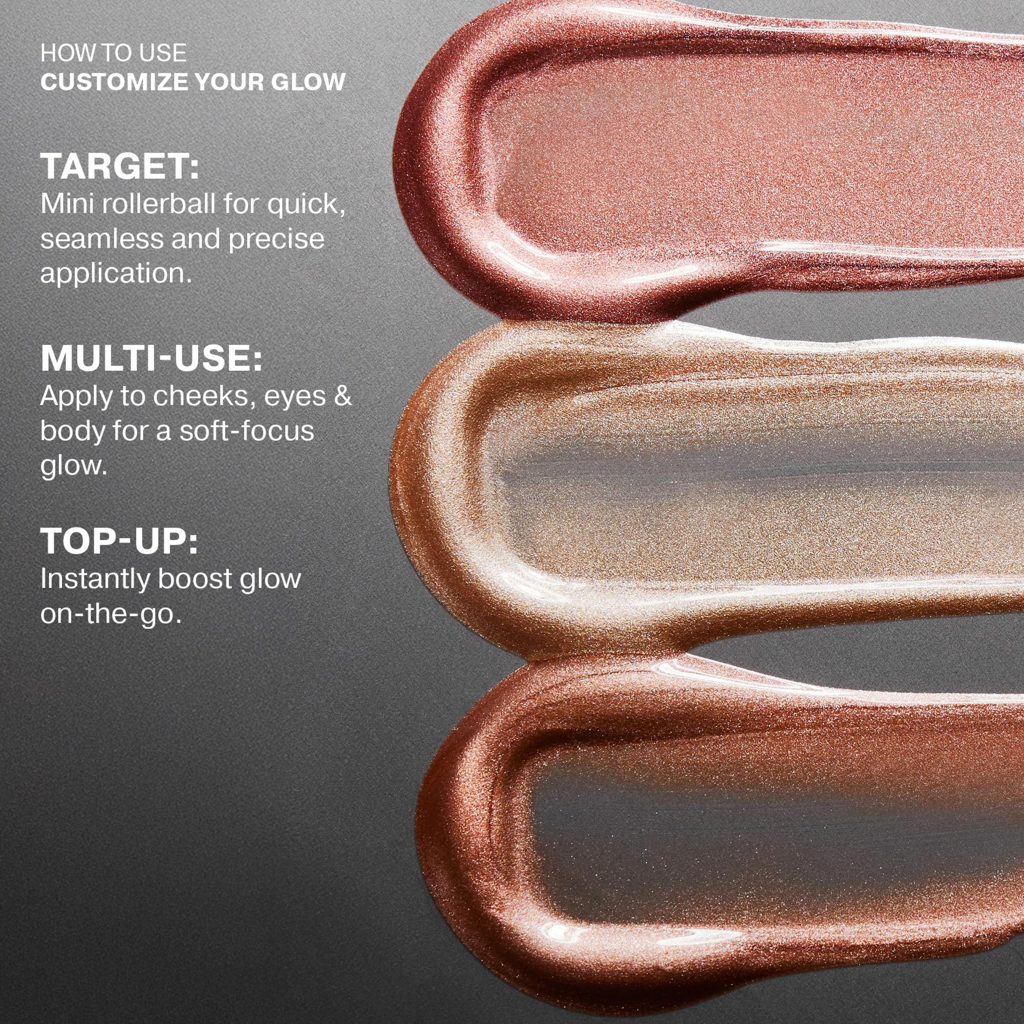 ICONIC LONDON Rollaway Glow | Liquid Highlighter for a Radiant Glow, Cruelty-Free, Vegan Makeup (Champagne Chic) 0.27 Fl oz ICONIC LONDONAu supplements