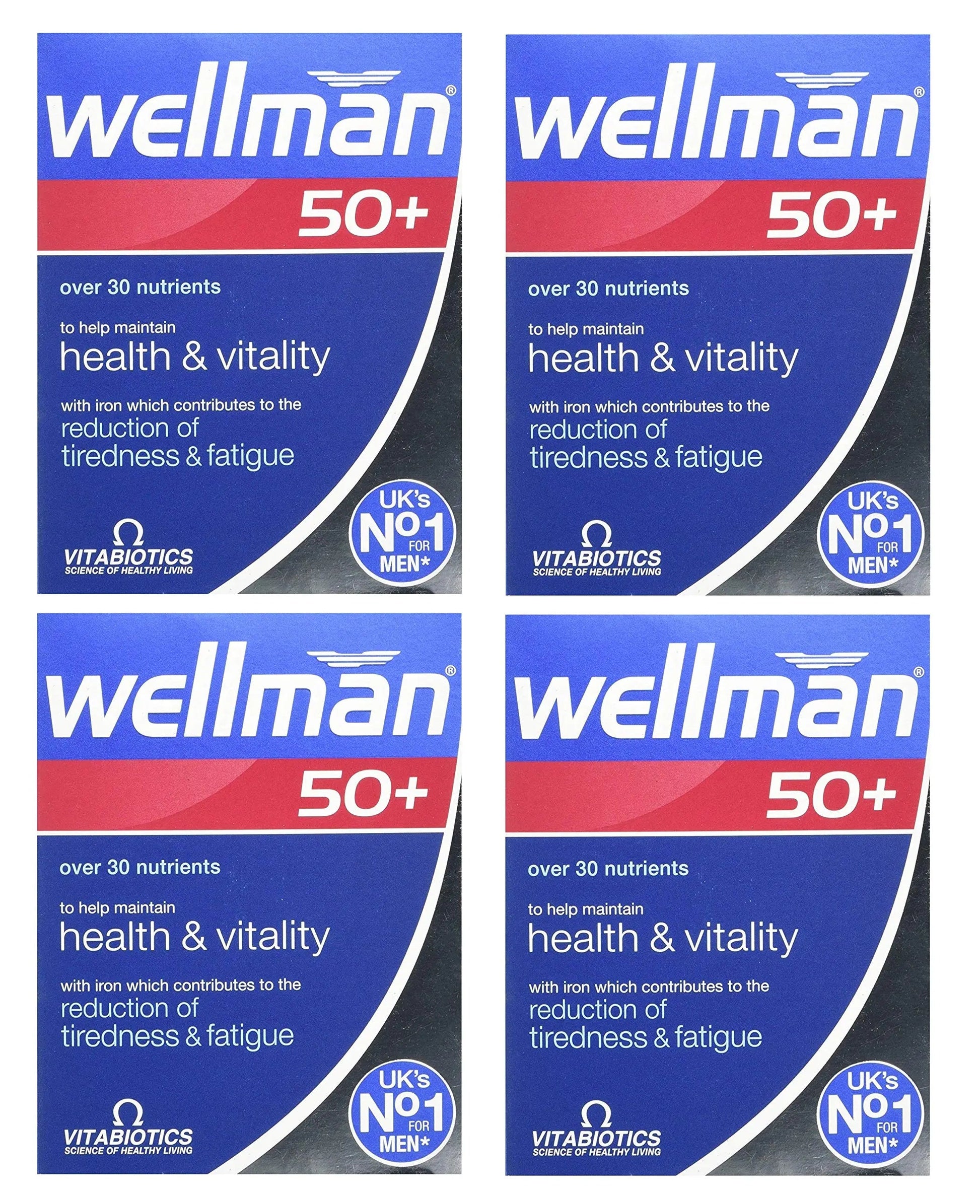 Wellman 4 X 50+ 30 Tablets WellmanAu supplements