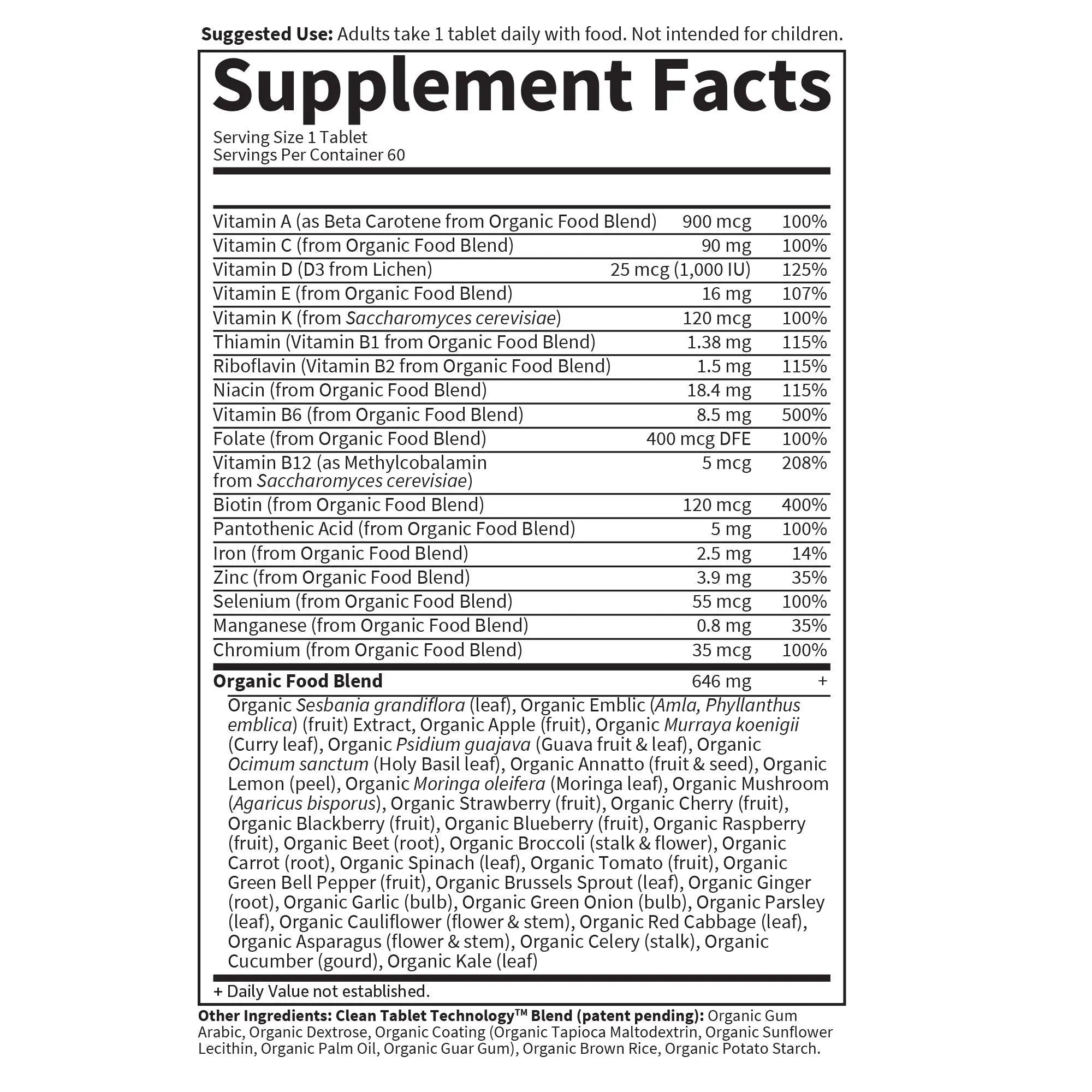 Garden of Life Organics Multivitamin for Women - Women's Once Daily Multi - Whole Food Multi with Iron,Biotin,Vegan Organic Womens Multivitamin Garden of LifeAu supplements