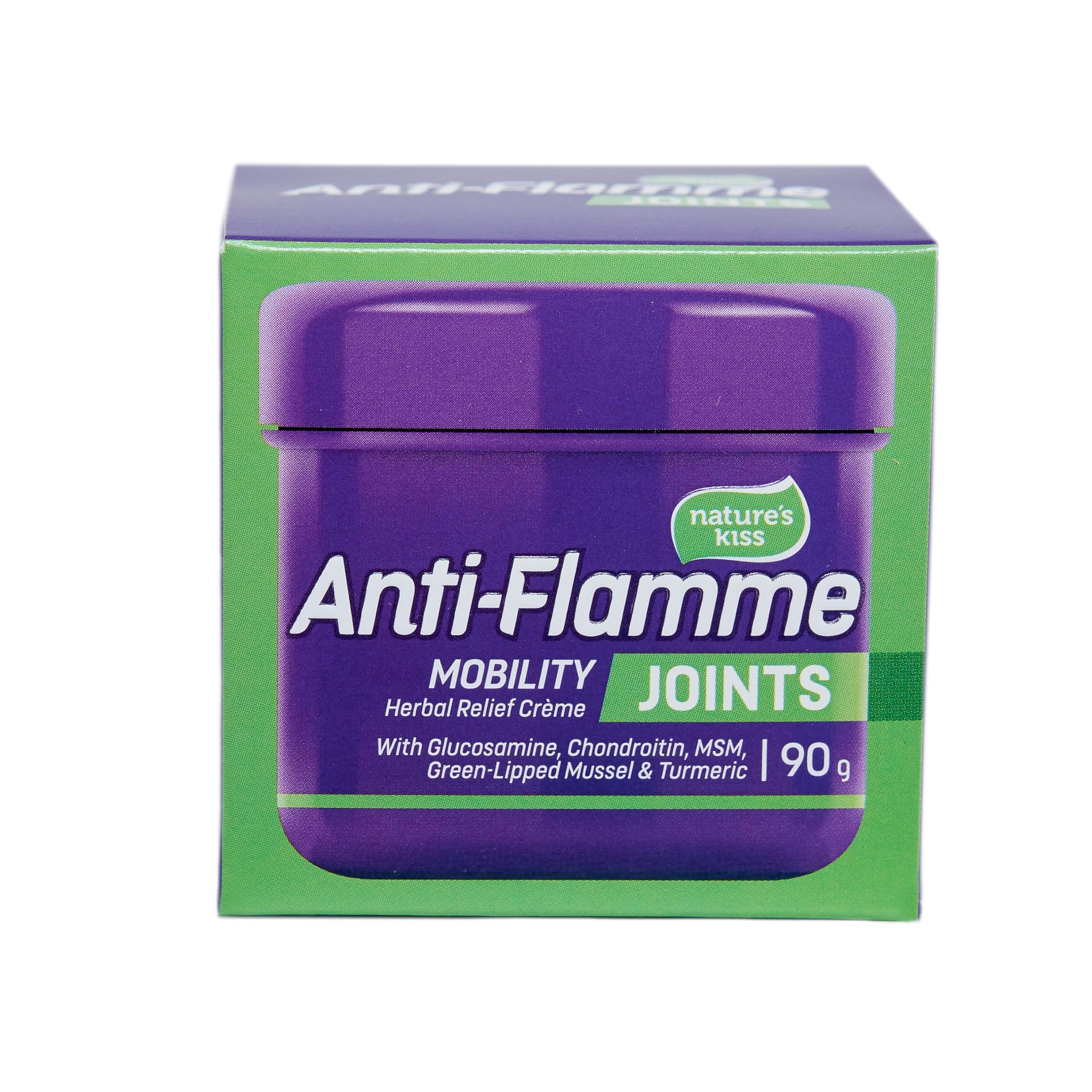 Nature's Kiss - Anti-Flamme Joints - Herbal Cream for Joints - 3oz Tub (90g) Nature's KissAu supplements