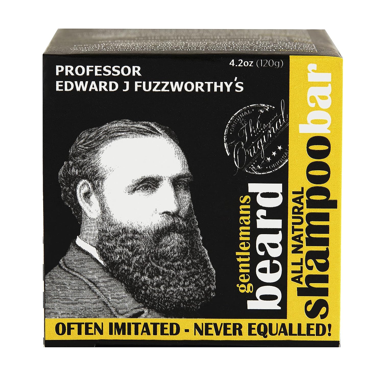 Professor Fuzzworthy's Beard SHAMPOO with All Natural Oils 120gr PROFESSOR EDWARD J FUZZWORTHY'SUS supplements