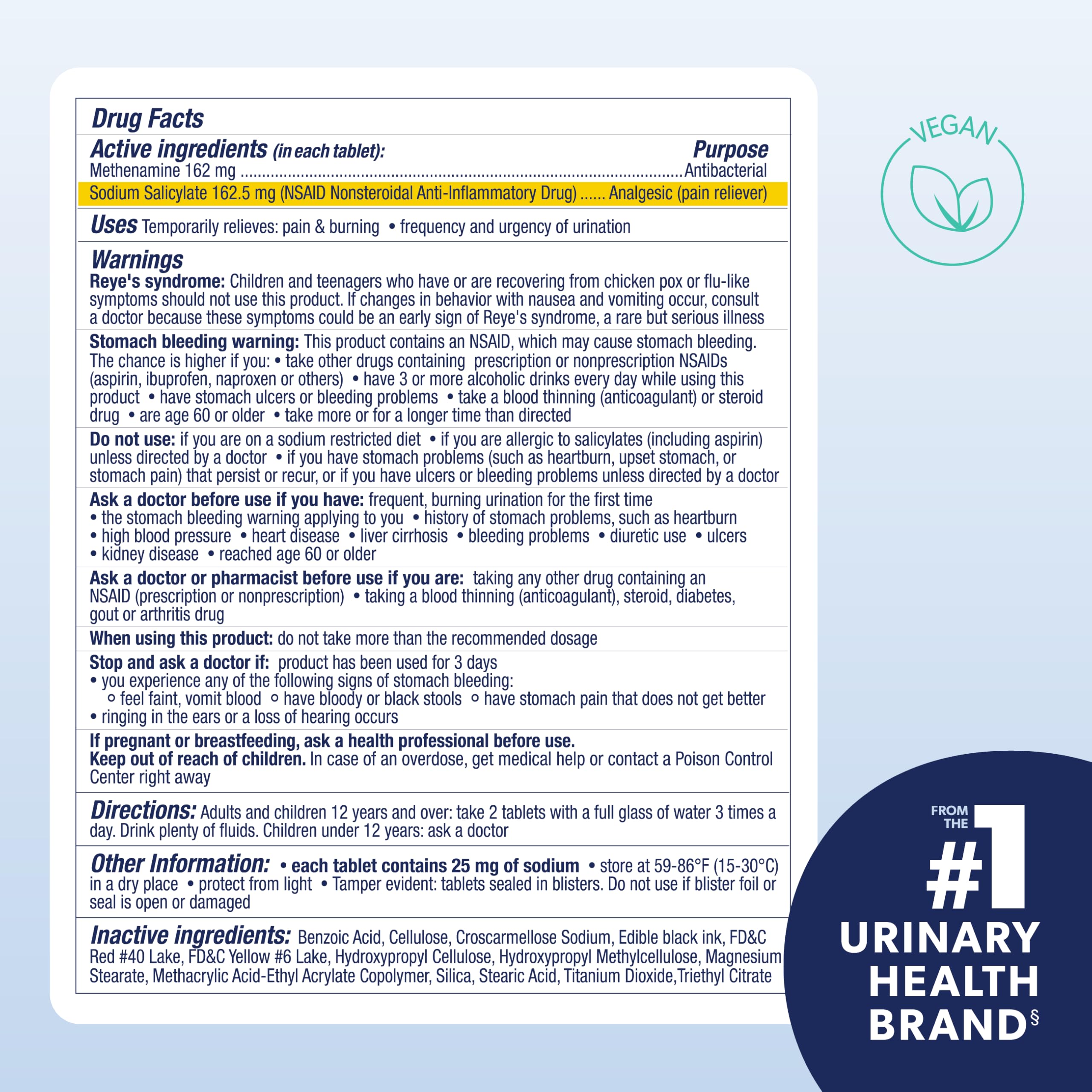 AZO Urinary Tract Defense Antibacterial Protection, FSA/HSA Eligible, Helps Control a UTI Until You Can See a Doctor, from The No. 1 Most Trusted Urinary Health Brand, 24 Count (Pack of 1) AZOAu supplements