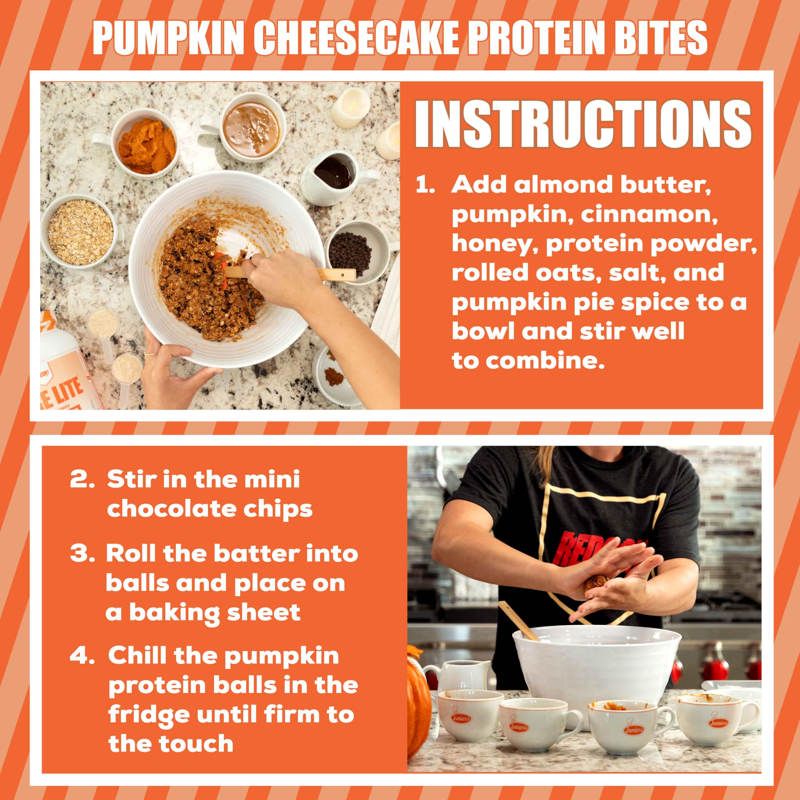 REDCON1 MRE Lite Whole Food Protein Powder, Juniors, Pumpkin Cheesecake - Low Carb REDCON1US supplements