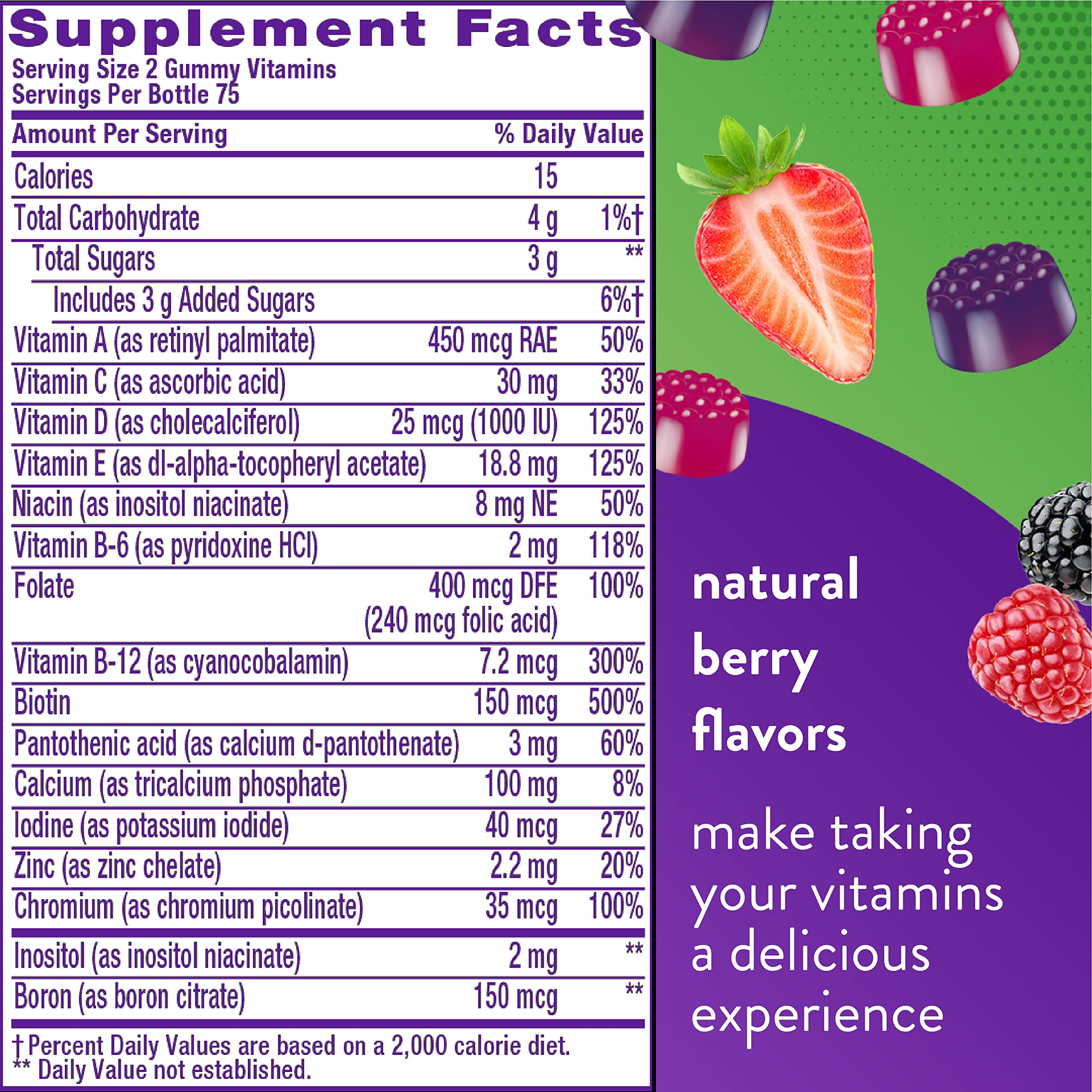Vitafusion Womens Multivitamin Gummies (150 Count) and Vitafusion Extra Strength VitafusionAu supplements