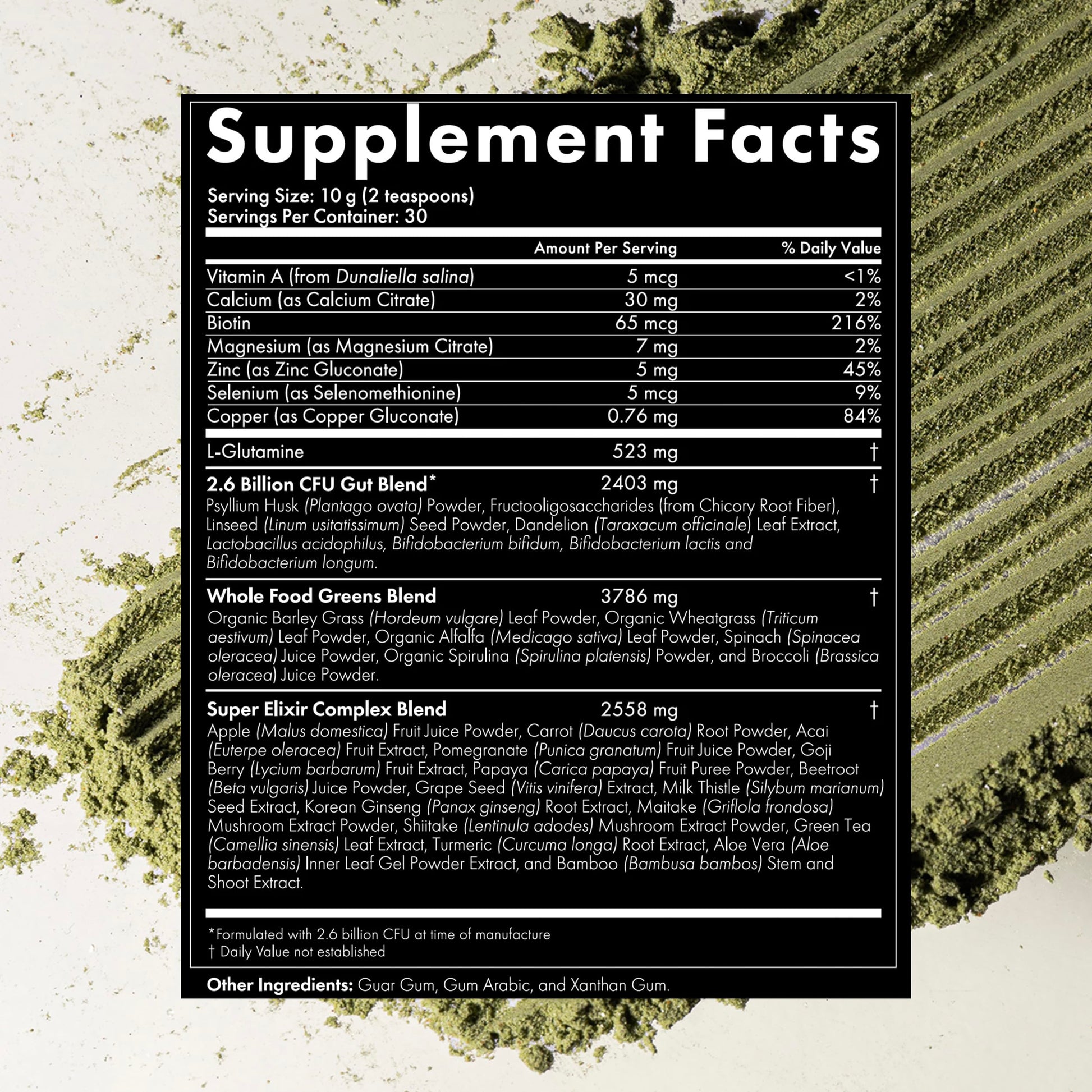 WelleCo The Super Elixir, Daily Greens Powder with Probiotics, Superfoods & Whole Foods, Unflavored Drink Mix for Gut Health, Immunity, Energy, Skin & Hair, 10.5oz Jar WelleCoAu supplements