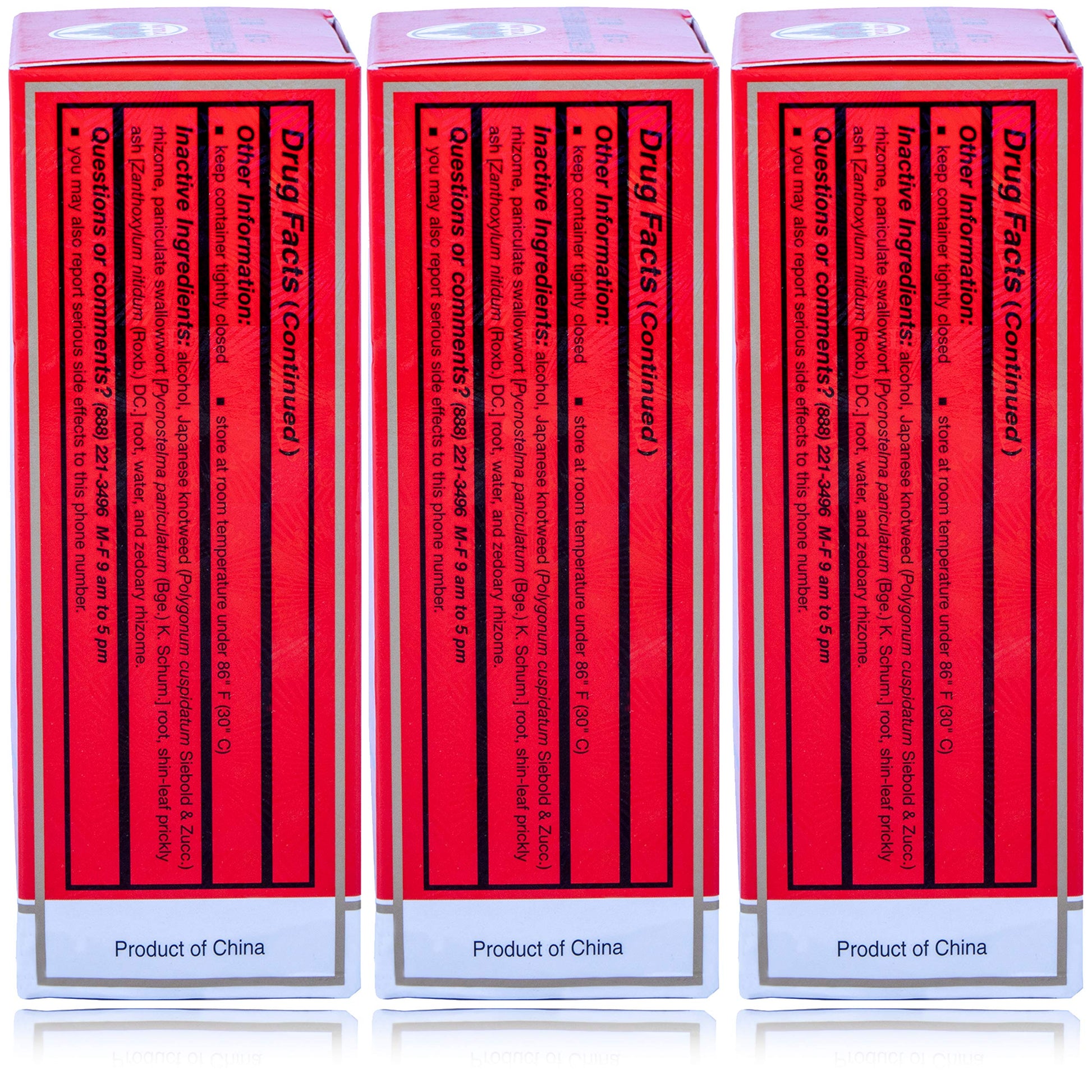 Solstice Medicine Company - Zheng Gu Shui Pain Relief - 3 Pack - 3.4 OZ SOLSTICEAu supplements