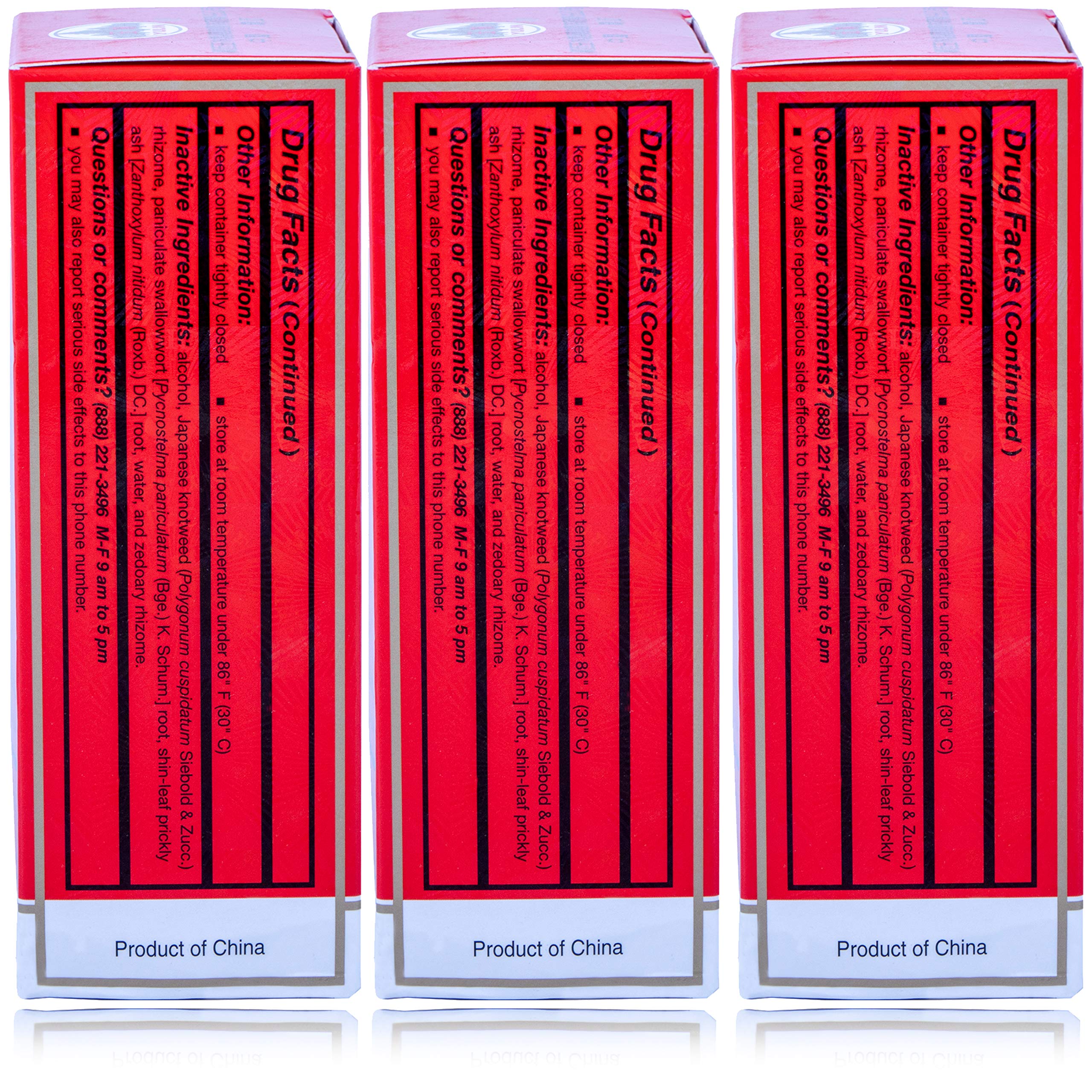 Solstice Medicine Company - Zheng Gu Shui Pain Relief - 3 Pack - 3.4 OZ SOLSTICEAu supplements