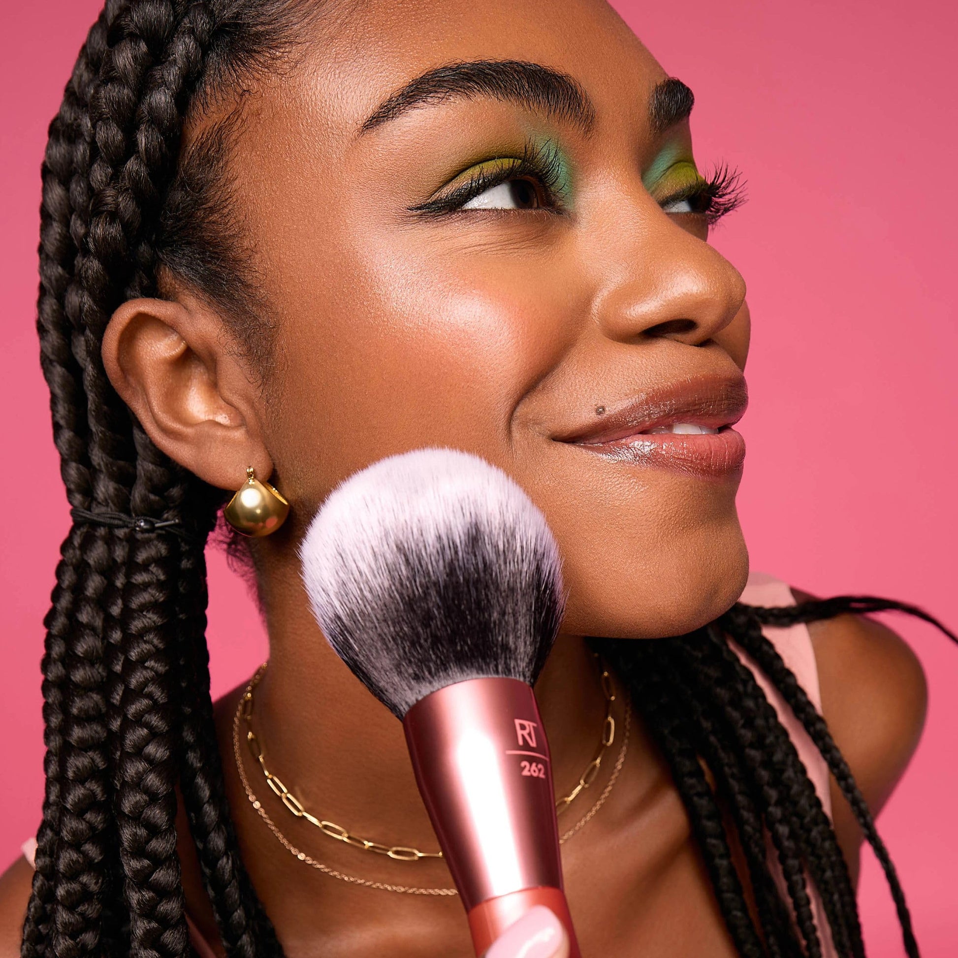 Real Techniques Extra Big Powder Brush, Large Makeup Brush For Powder, Fluffy Head For All-Over Setting, XL Oversized Brush For Quick Application, Cruelty-Free, Synthetic Bristles, 1 Count Real TechniquesAu supplements