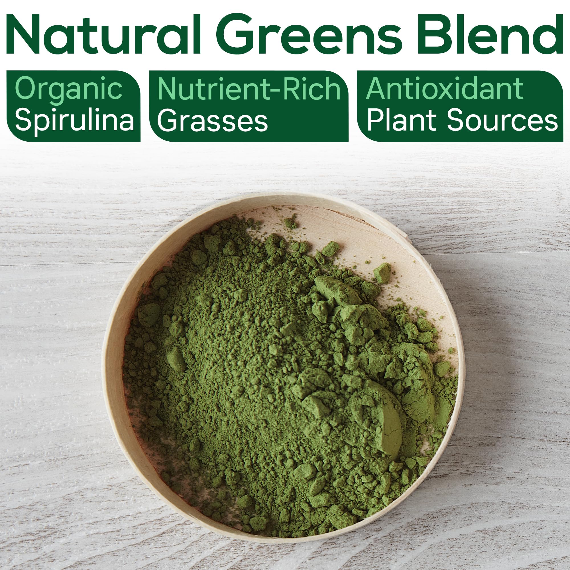 Boost UltraGreens Super Greens Powder - Organic Spirulina, Grasses & Antioxidants | Premium Superfood for Daily Energy | Detox & Whole-Body Wellness - 50 Servings Parker NaturalsAu supplements
