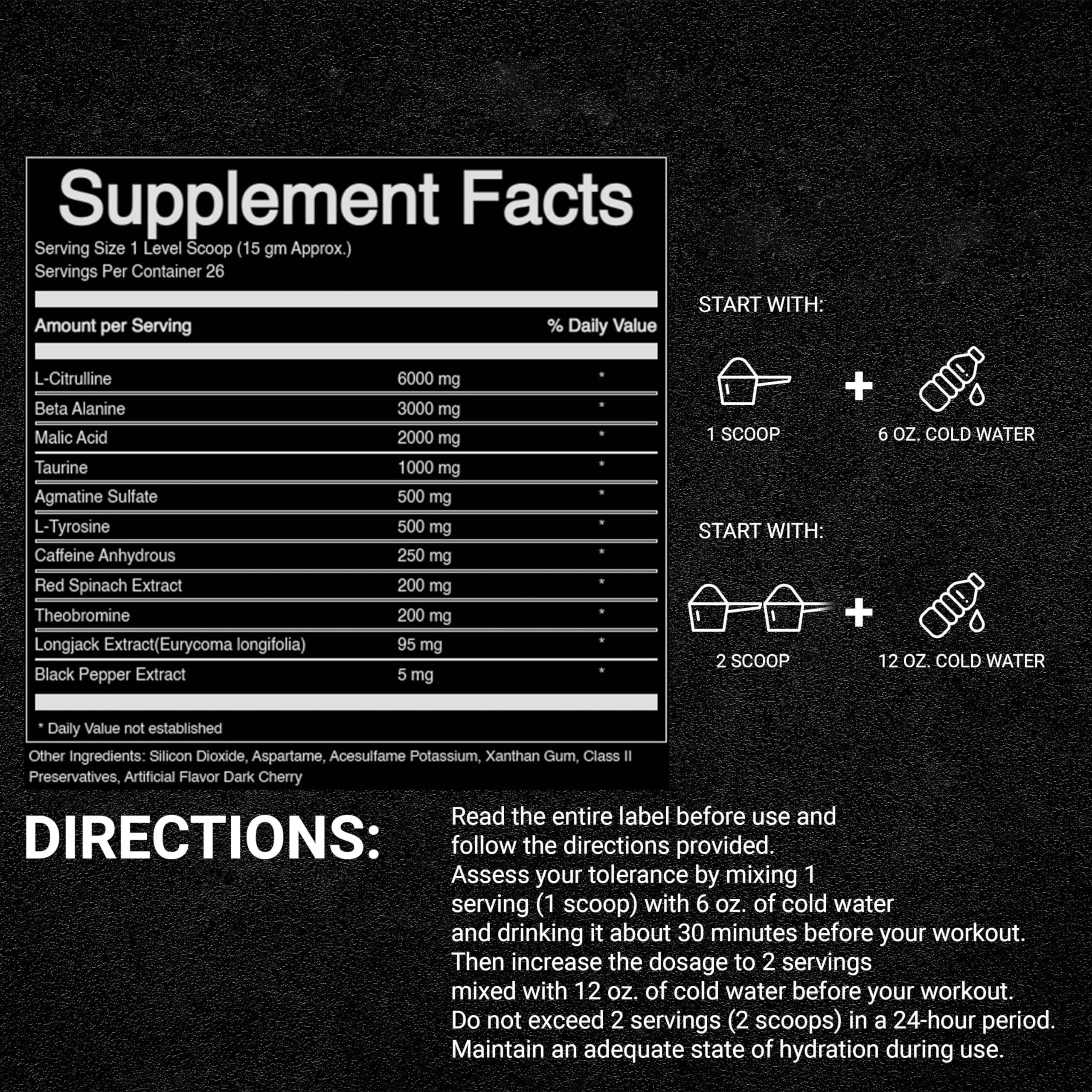 STIMJungle Essential Preworkout •Insane Energy •6G L-Citrulline •3G Beta Alanine STIMJungleAu supplements