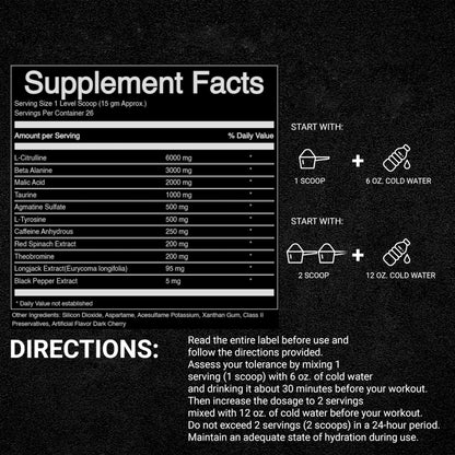 STIMJungle Essential Preworkout •Insane Energy •6G L-Citrulline •3G Beta Alanine STIMJungleUS supplements
