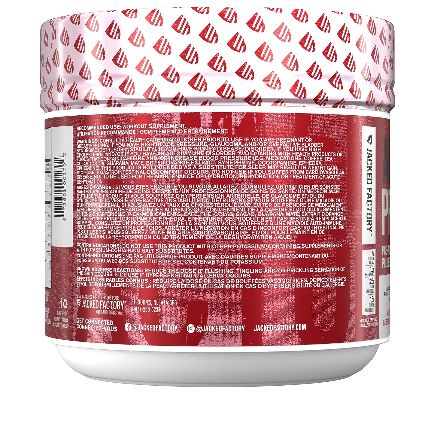ALTIUS Pre-Workout Supplement - Naturally Sweetened - Clinically Dosed Powerhouse Jacked FactoryUS supplements