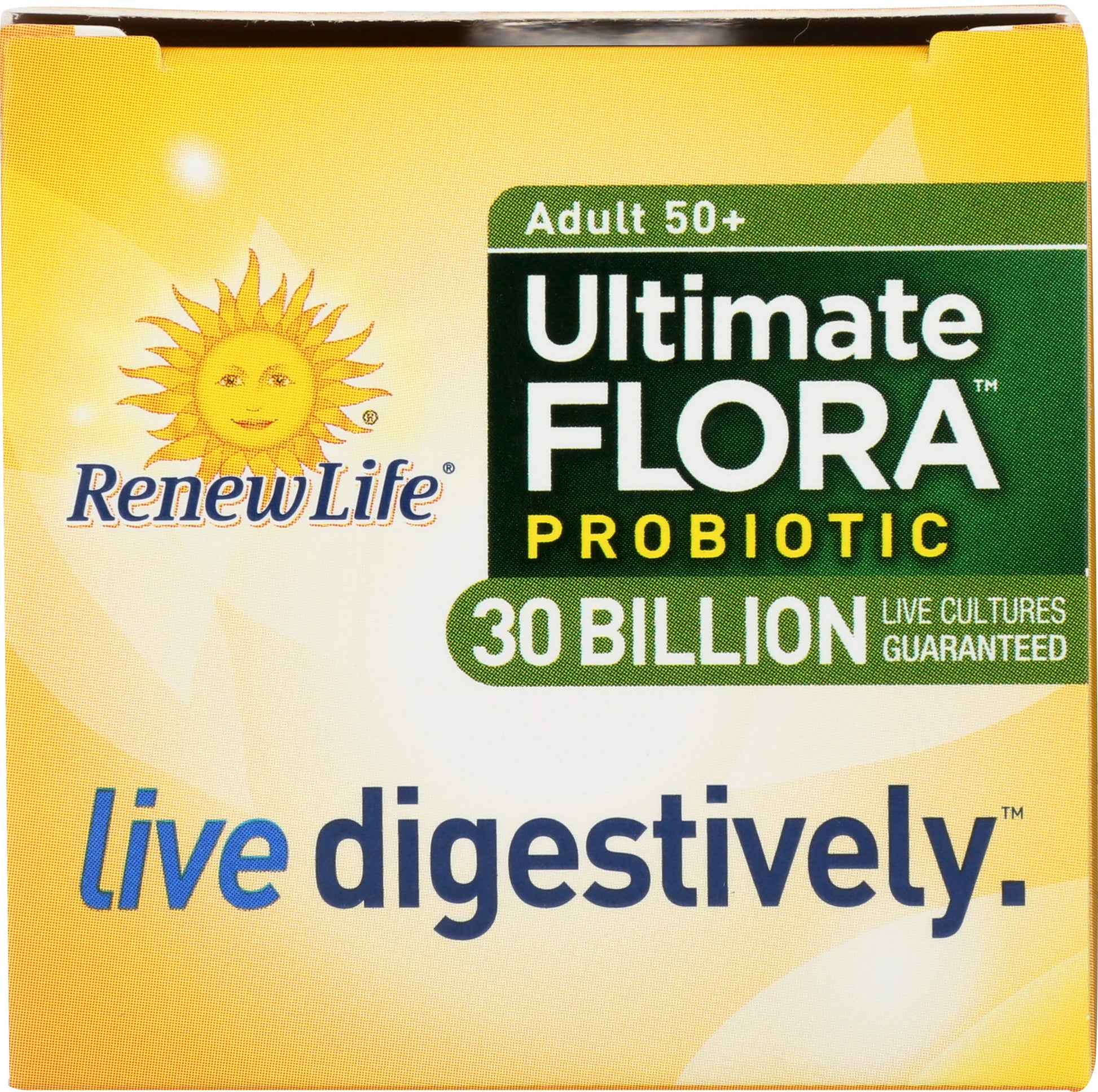 Renew Life Probiotic Adult 50 Plus Probiotic Capsules, Daily Supplement Supports Urinary, Digestive and Immune Health, L. Rhamnosus GG, Dairy, Soy and gluten-free, 30 Billion CFU, 30 Count Renew LifeAu supplements