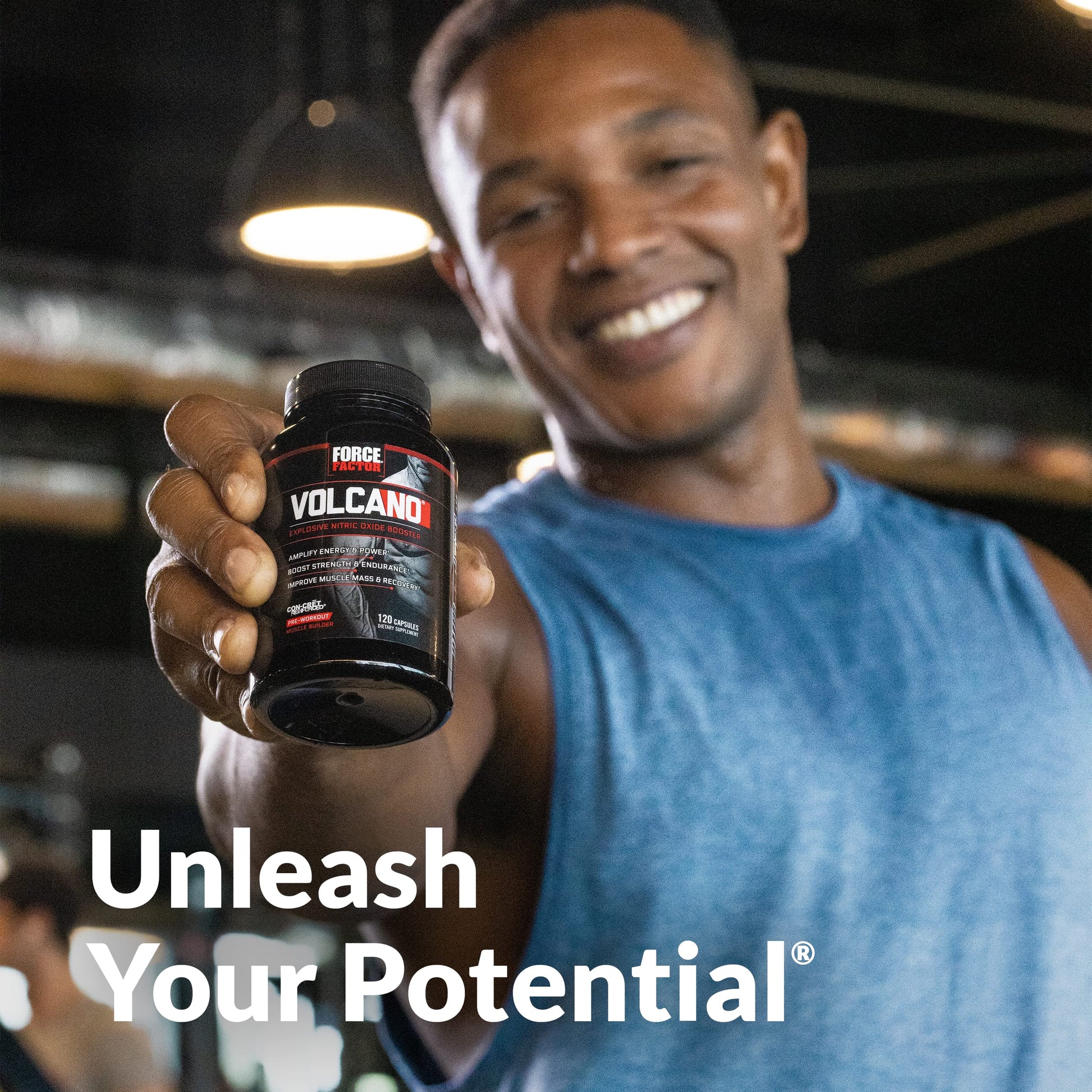 Force Factor Volcano Pre Workout Nitric Oxide Booster Supplement for Men with Creatine Force FactorAu supplements