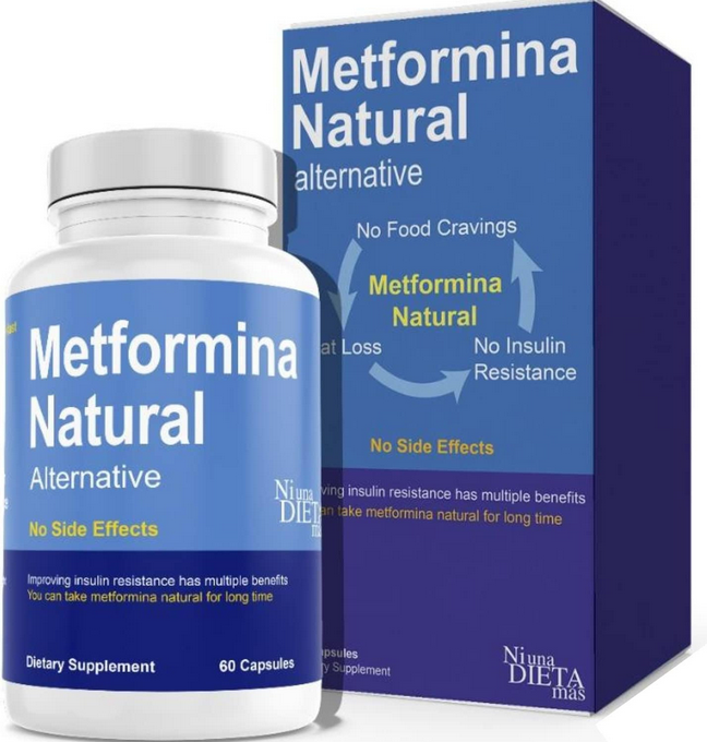 METFORMINA Natural - Weight Loss Aid - Fat & Glucose Metabolism Support - Dr Salomon Ni una dieta másAu supplements