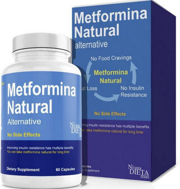 METFORMINA Natural - Weight Loss Aid - Fat & Glucose Metabolism Support - Dr Salomon Ni una dieta másAu supplements