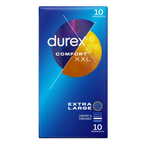 Durex comfort XXL 10 condoms DurexAu supplements