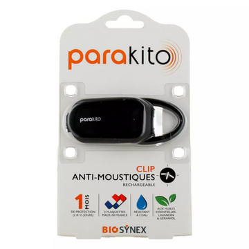 Parakito rechargeable mosquito repellent clip PARAKITOAu supplements