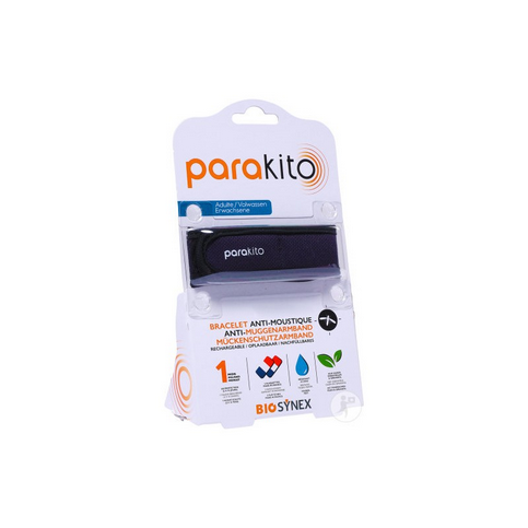 PARAKITO black rechargeable mosquito repellent bracelet PARAKITOAu supplements