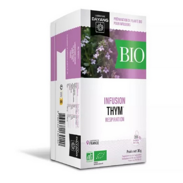 Organic thyme - breathe - infusion in sachets DAYANG DAYANGAu supplements