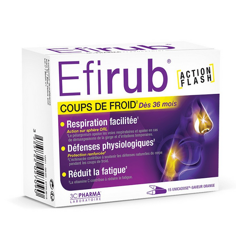 Efirub cold and flu symptoms - 3C PHARMA 3C PHARMAAu supplements